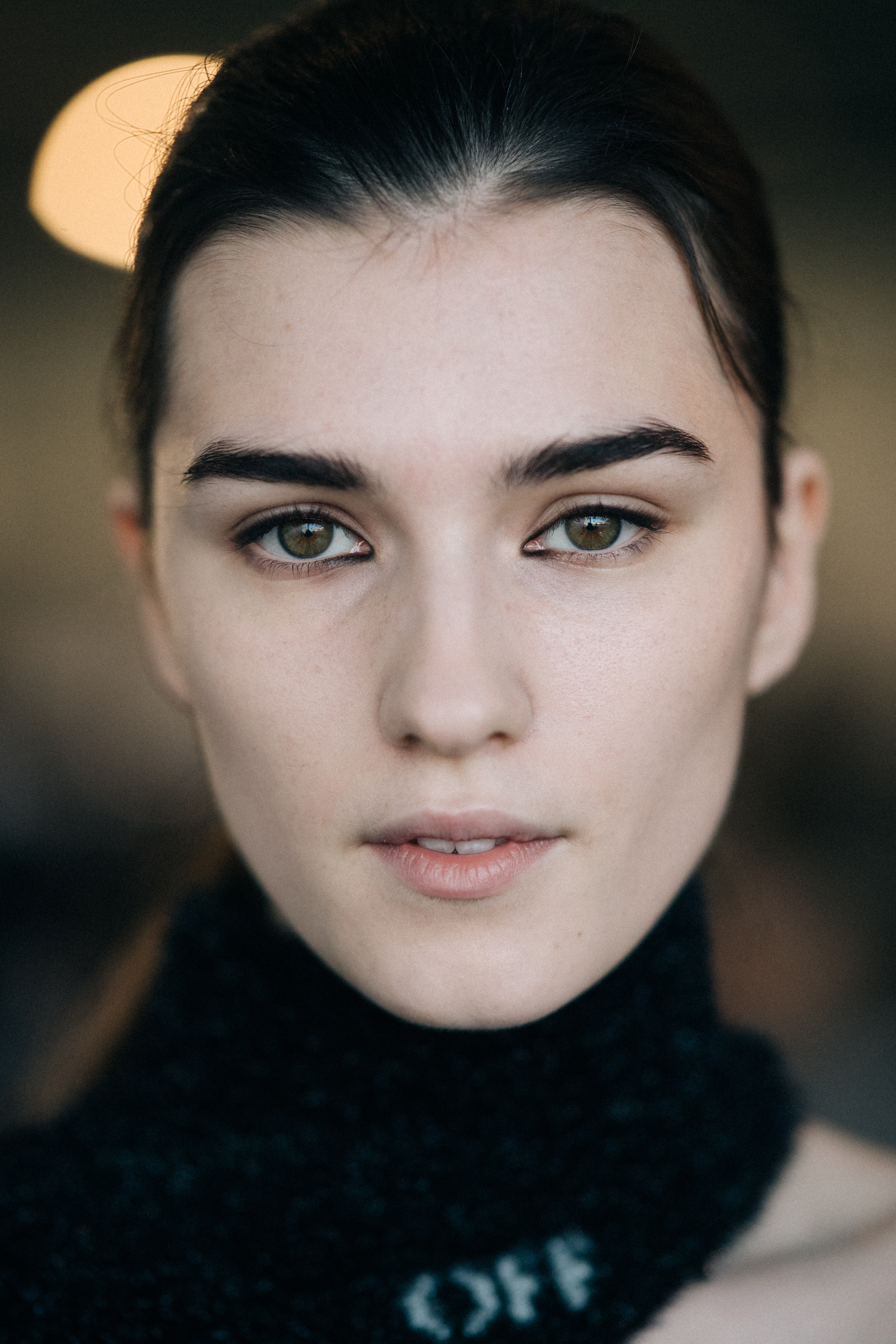 Portrait of a model Irina Djuranovic