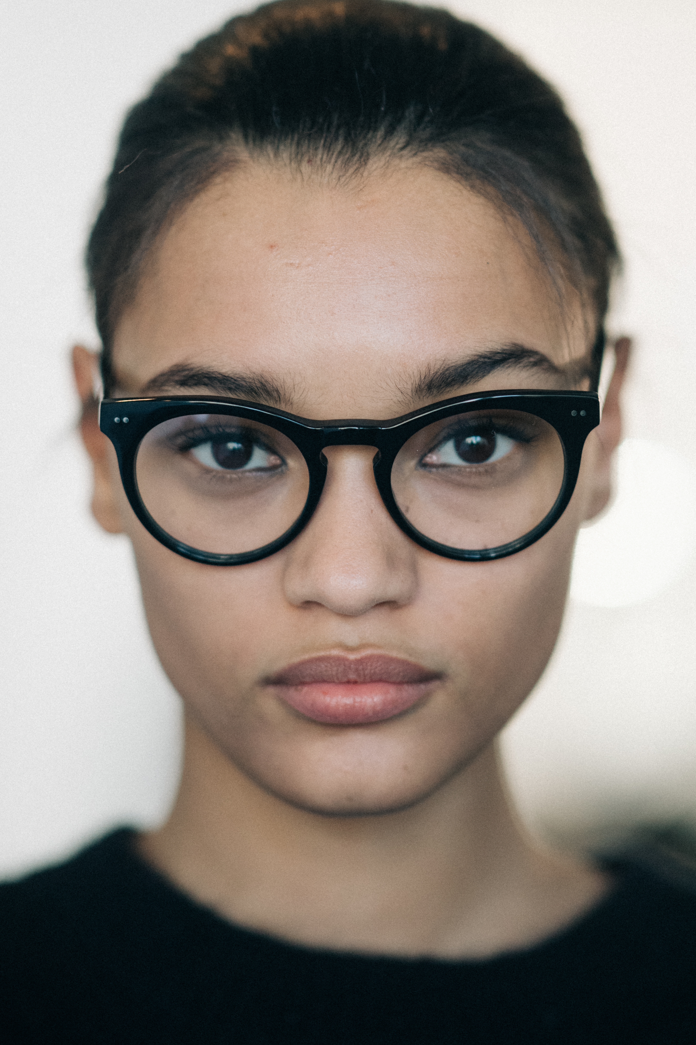 Portrait of a model Lameka Fox