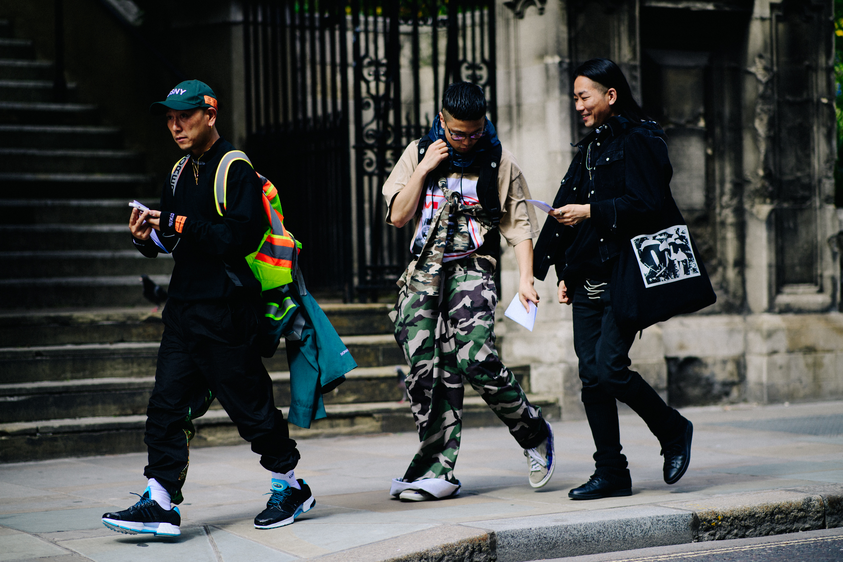 Group of Japanese style influencers