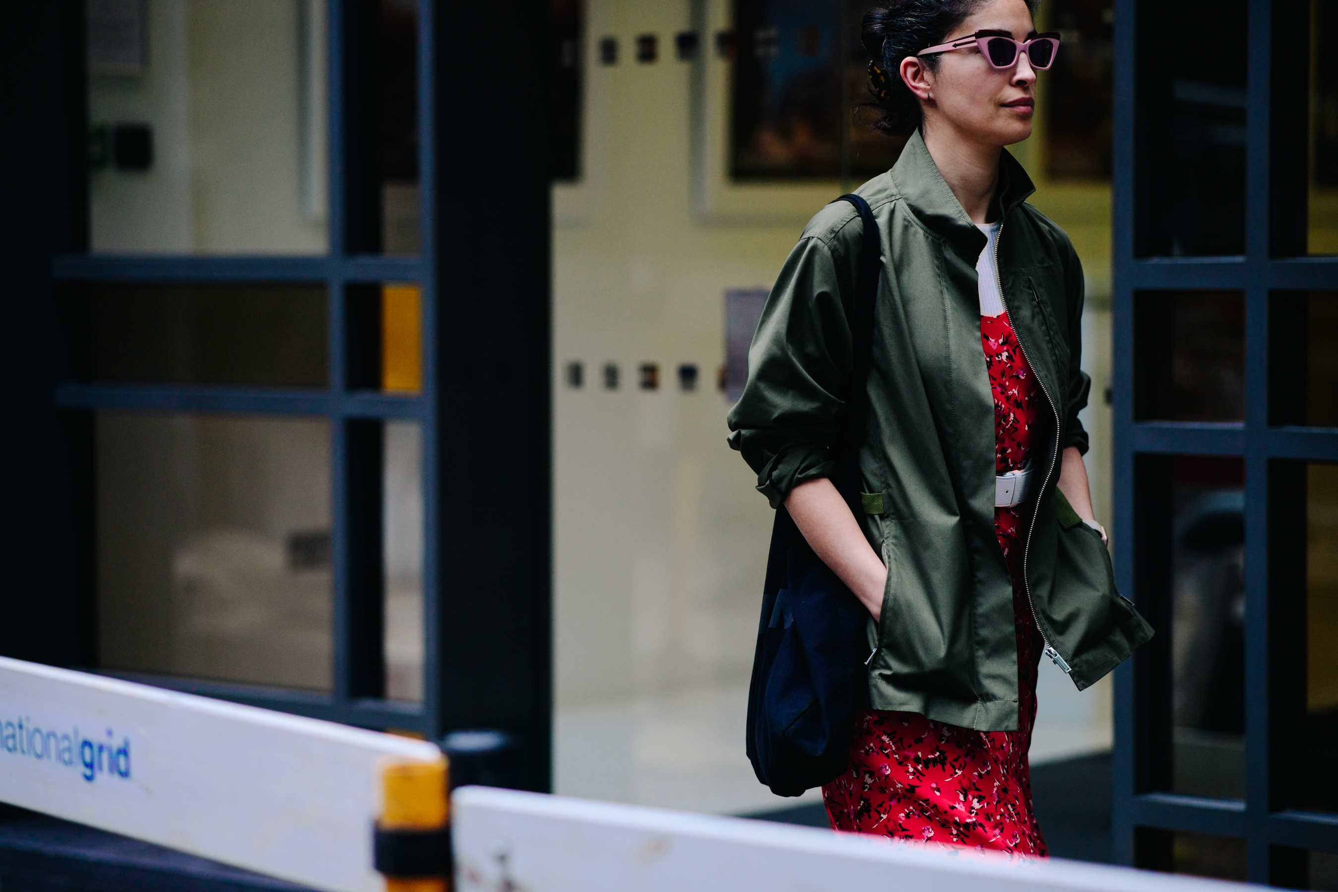 Caroline Issa during LFW Mens