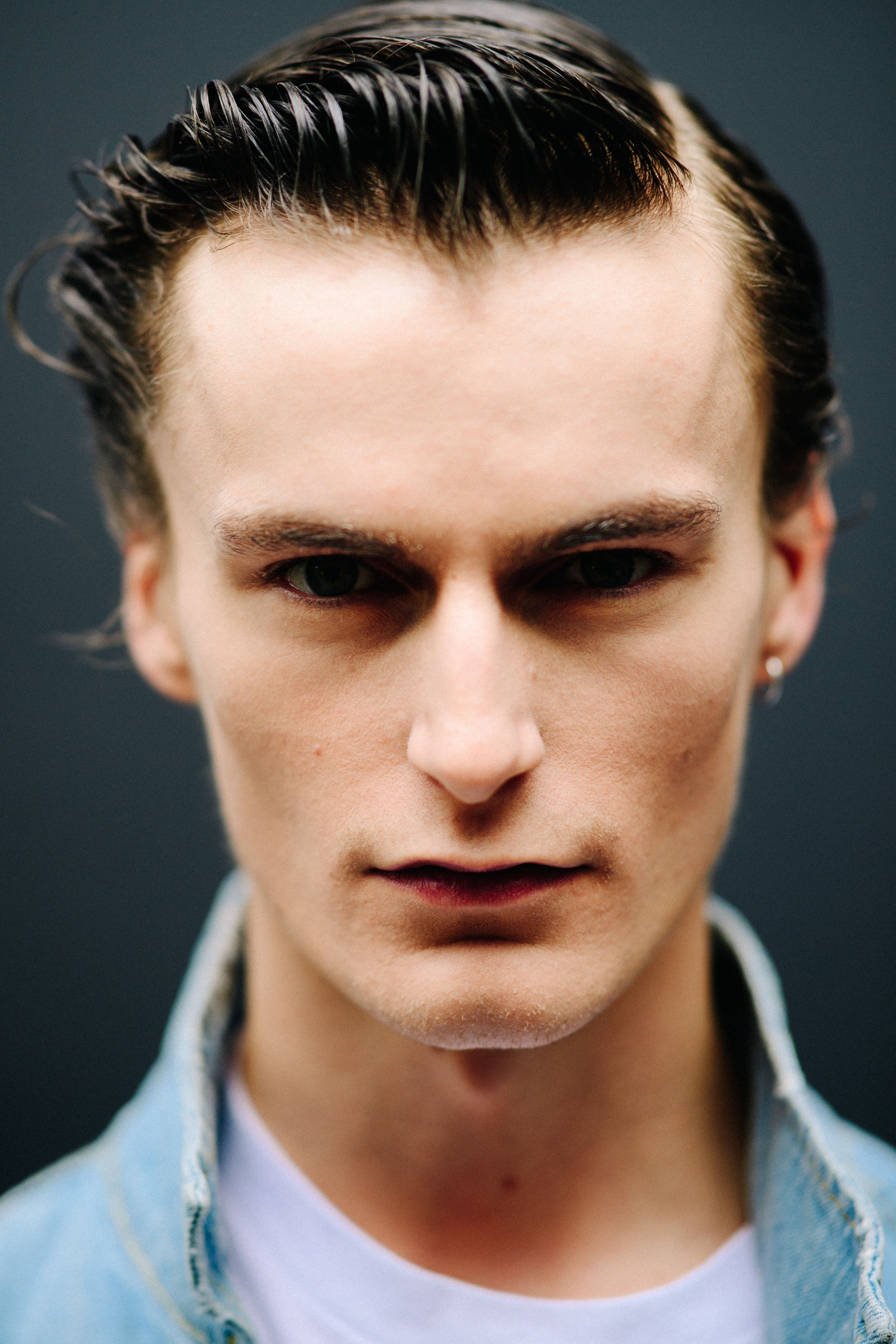 Portrait of a British male model