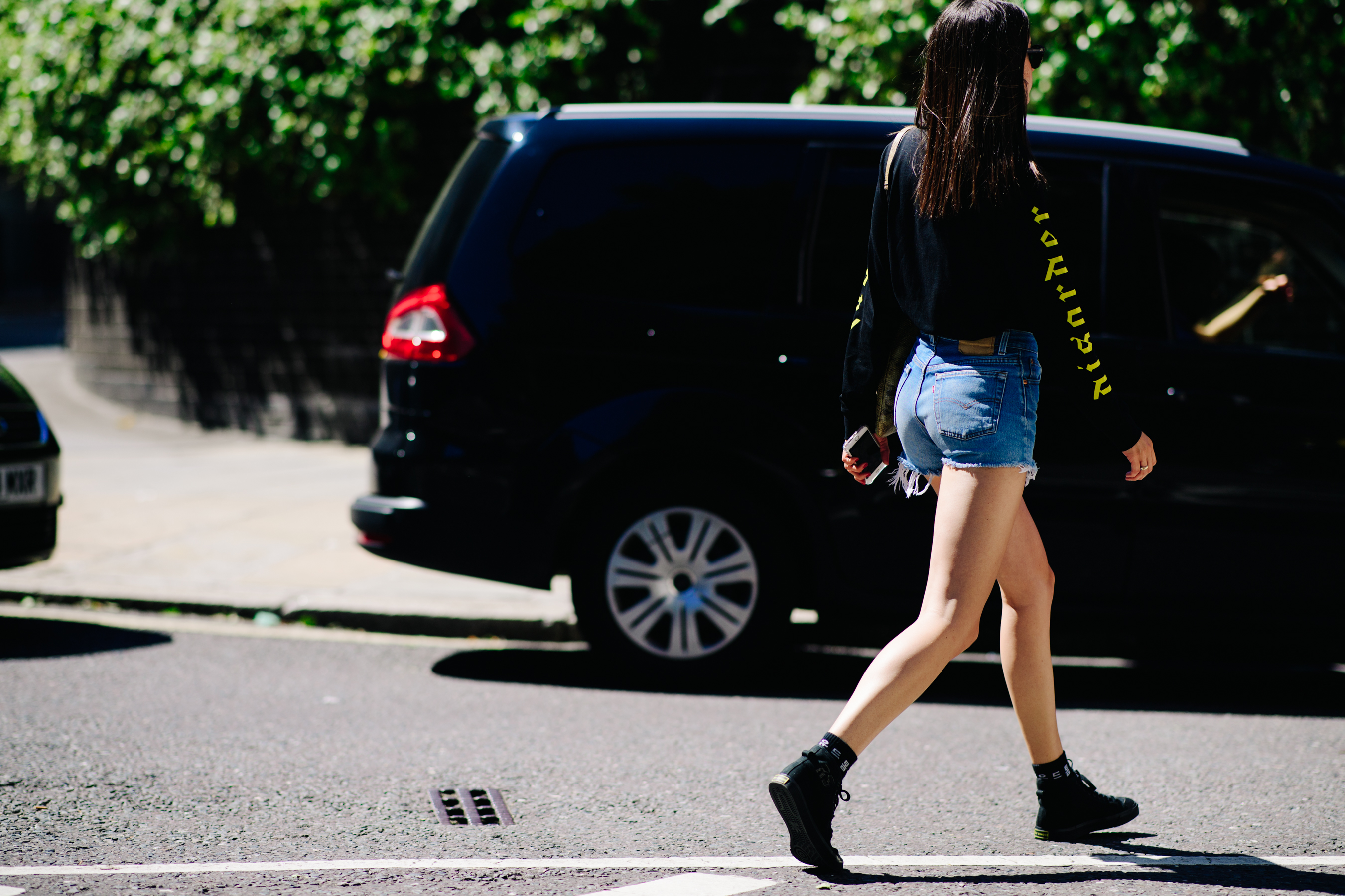 Kashia Sage Wolf during LFW Mens