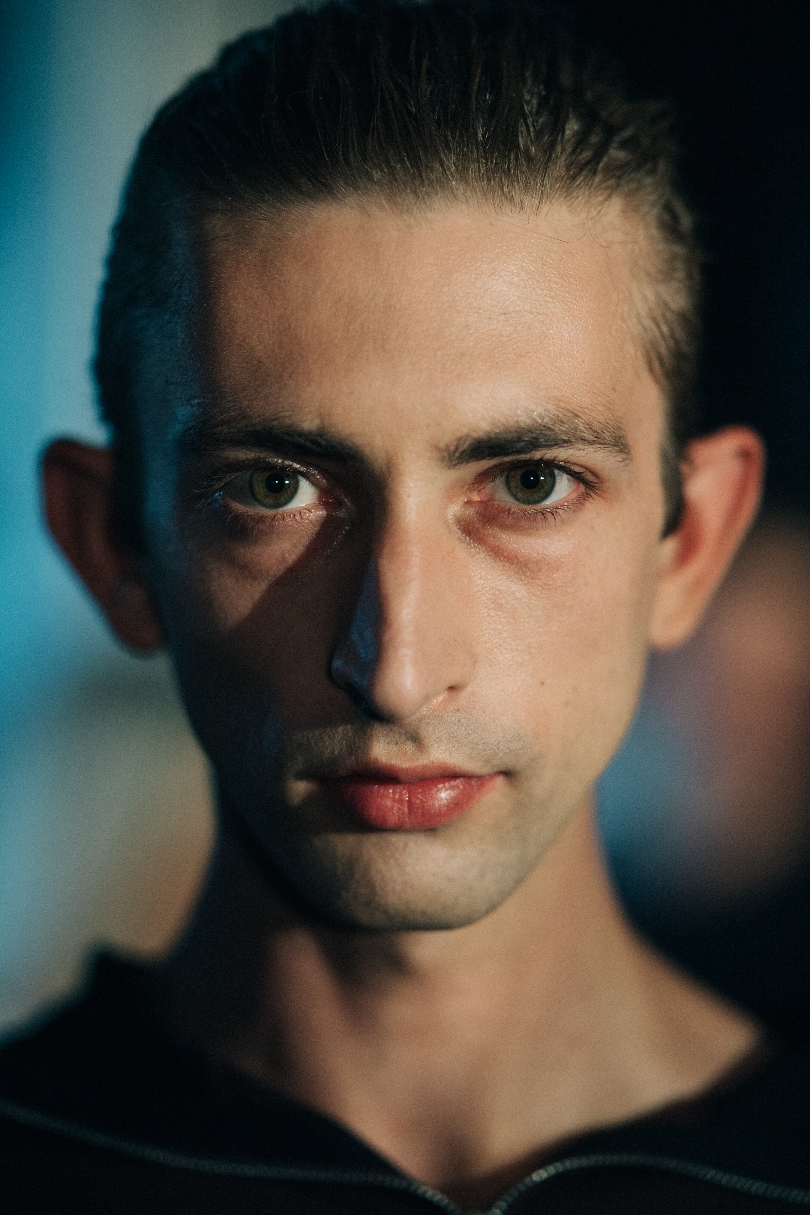 Portrait of an adult male model