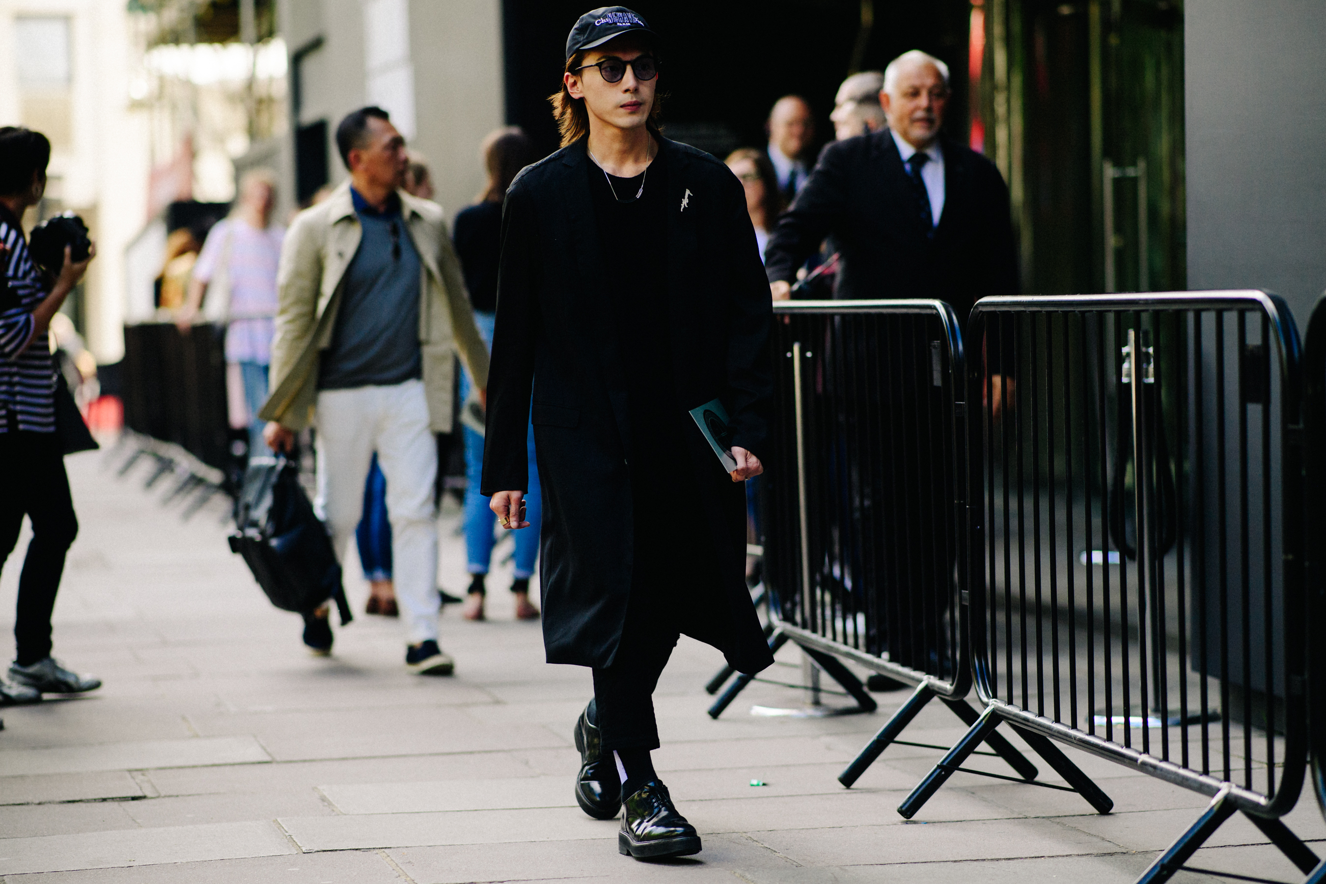 RIchard Hsieh during LFW Mens