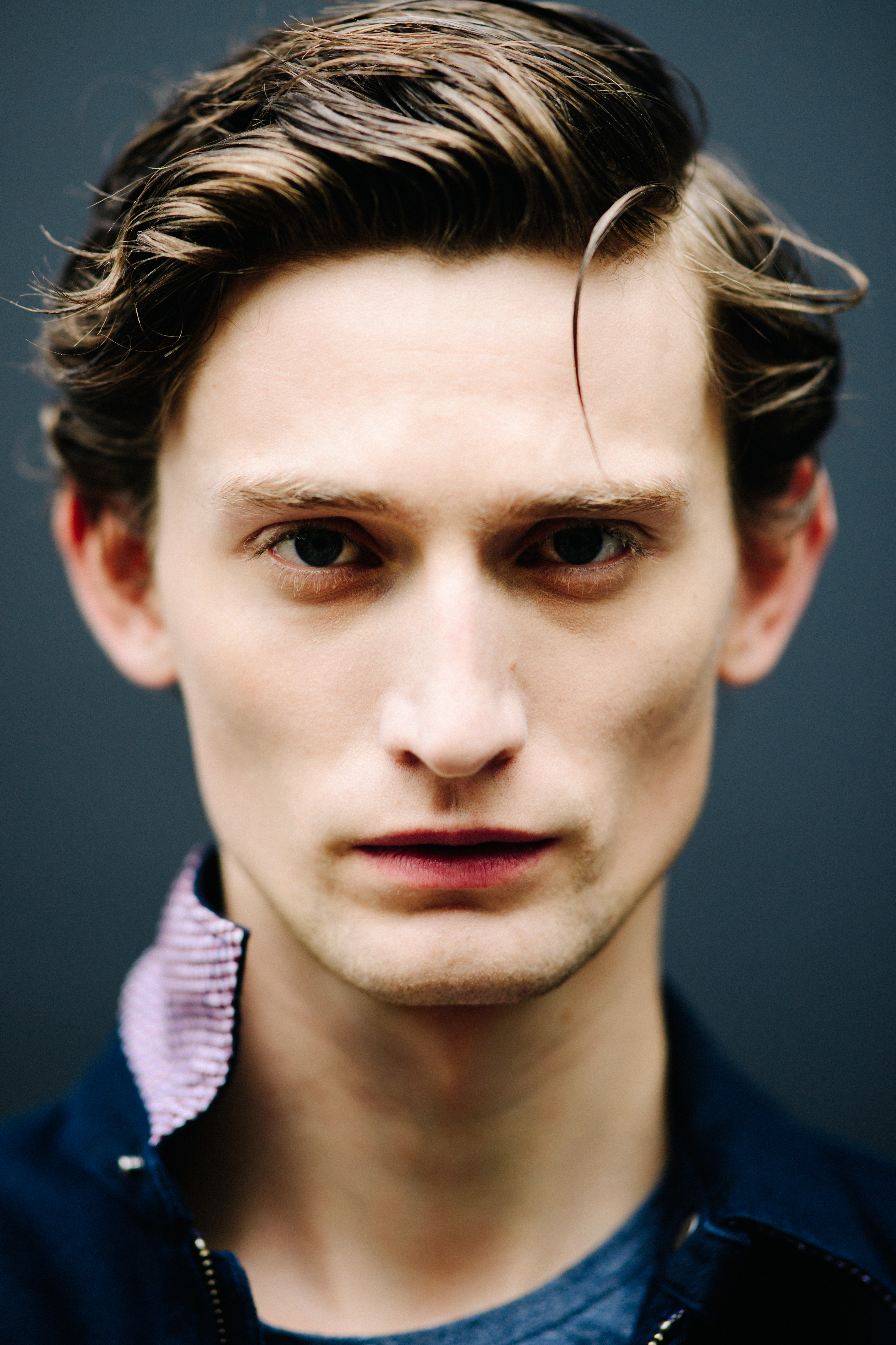 Portrait of a British male model