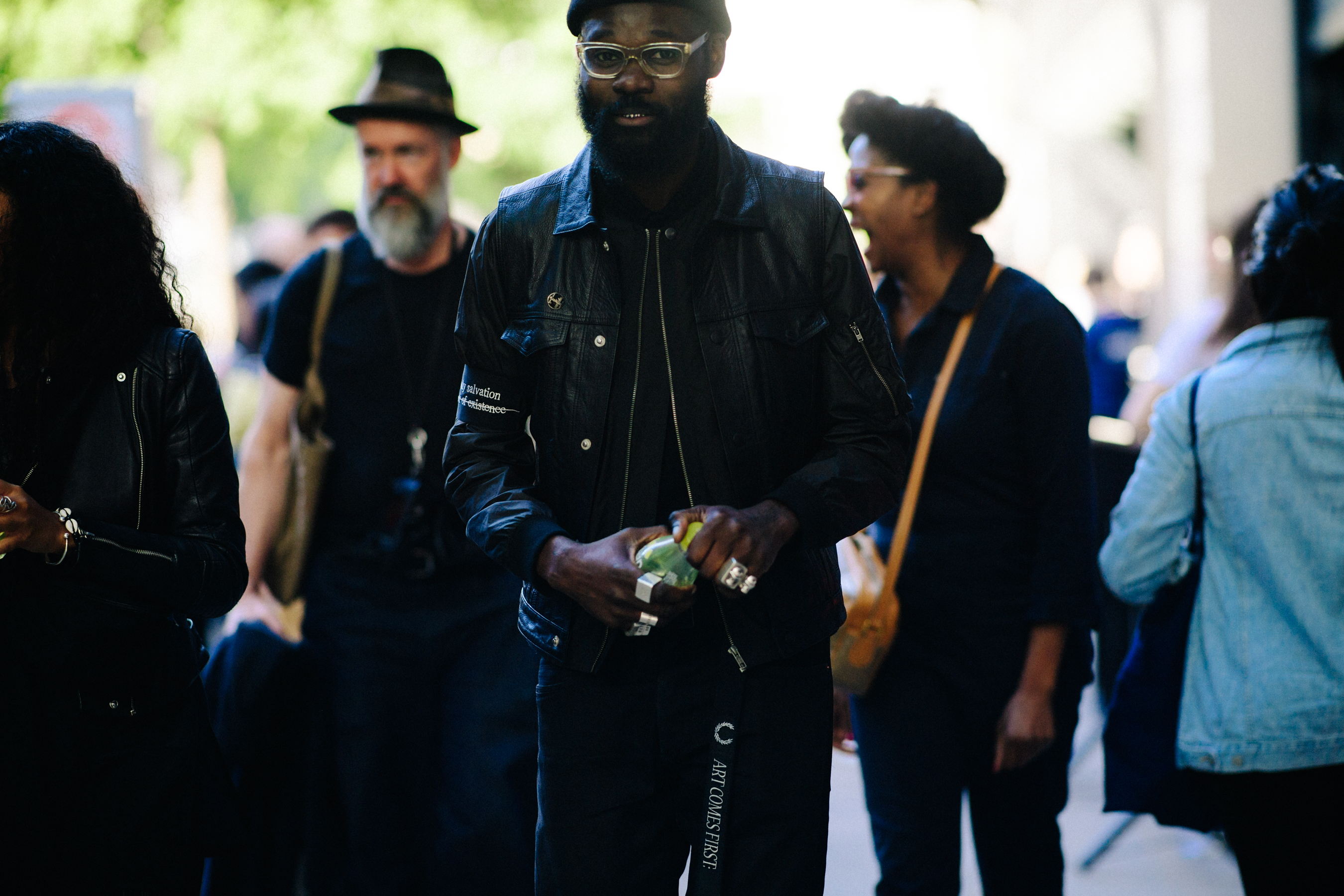 Art Comes First member wearing black