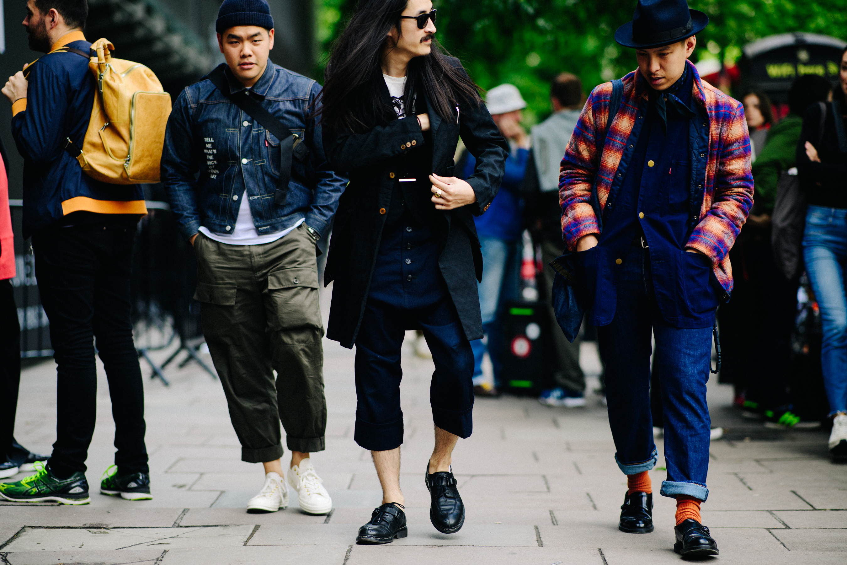 Group of men after a show