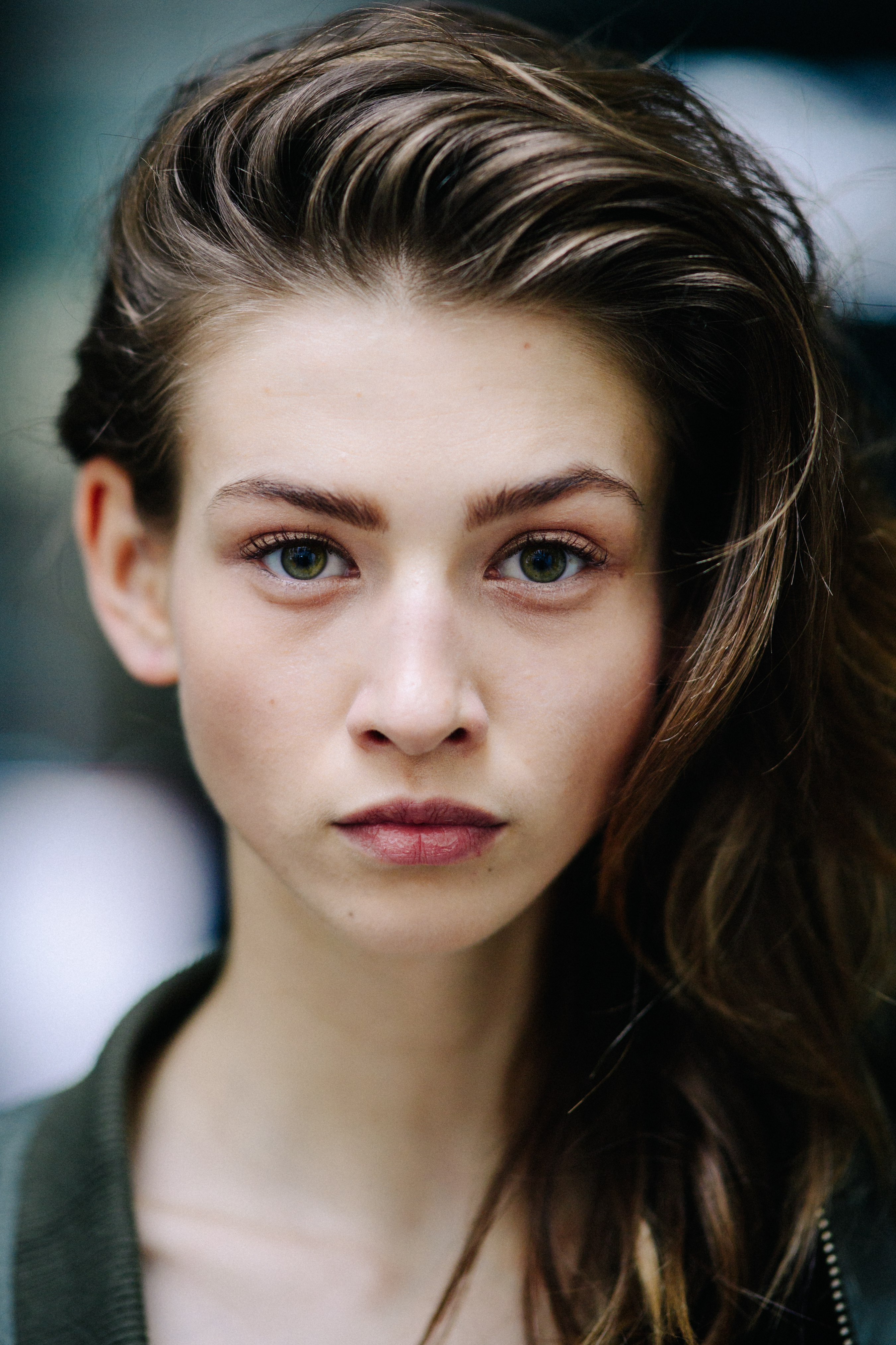 Portrait of a model after Maticevski