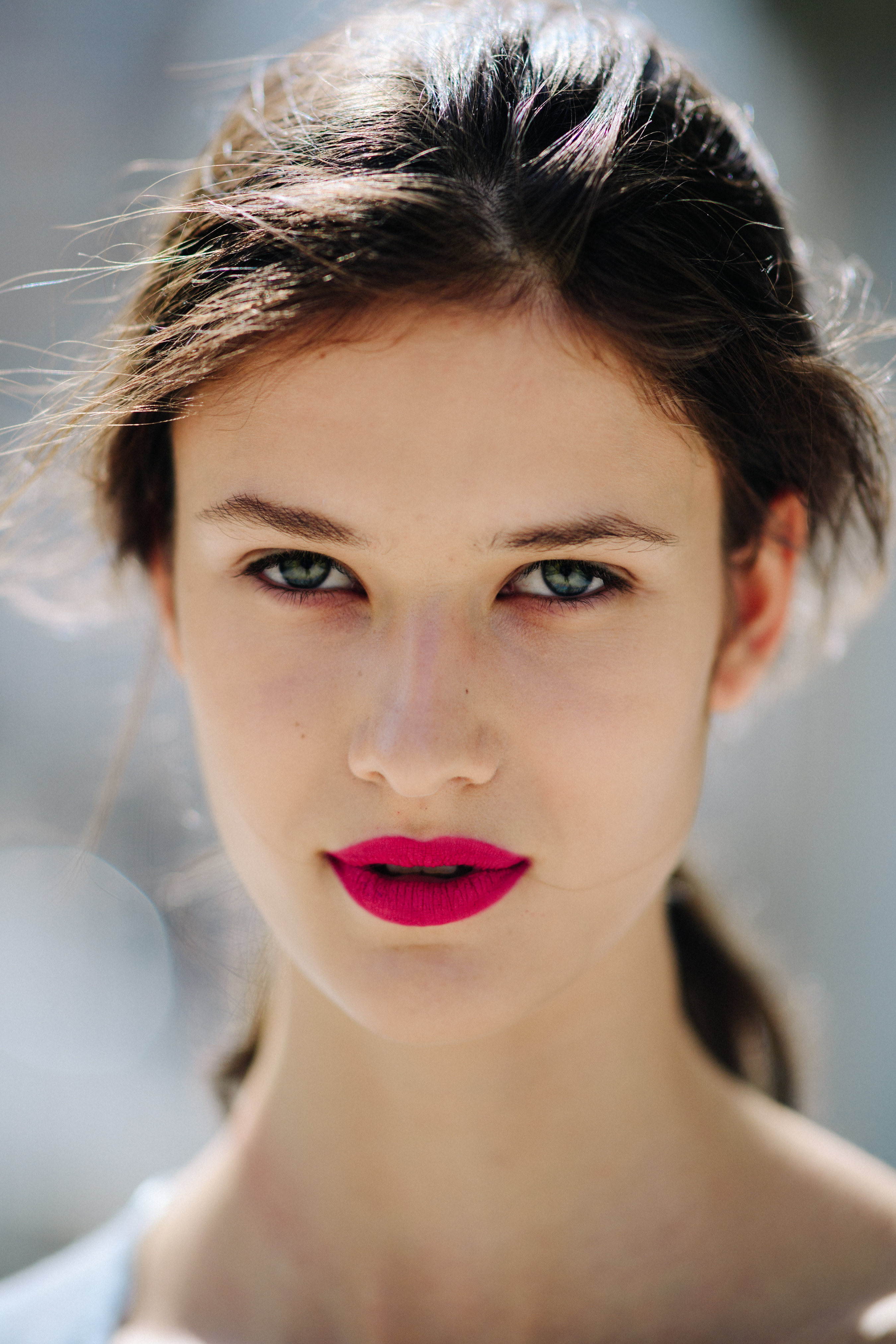 Portrait of the model Sarah Abt