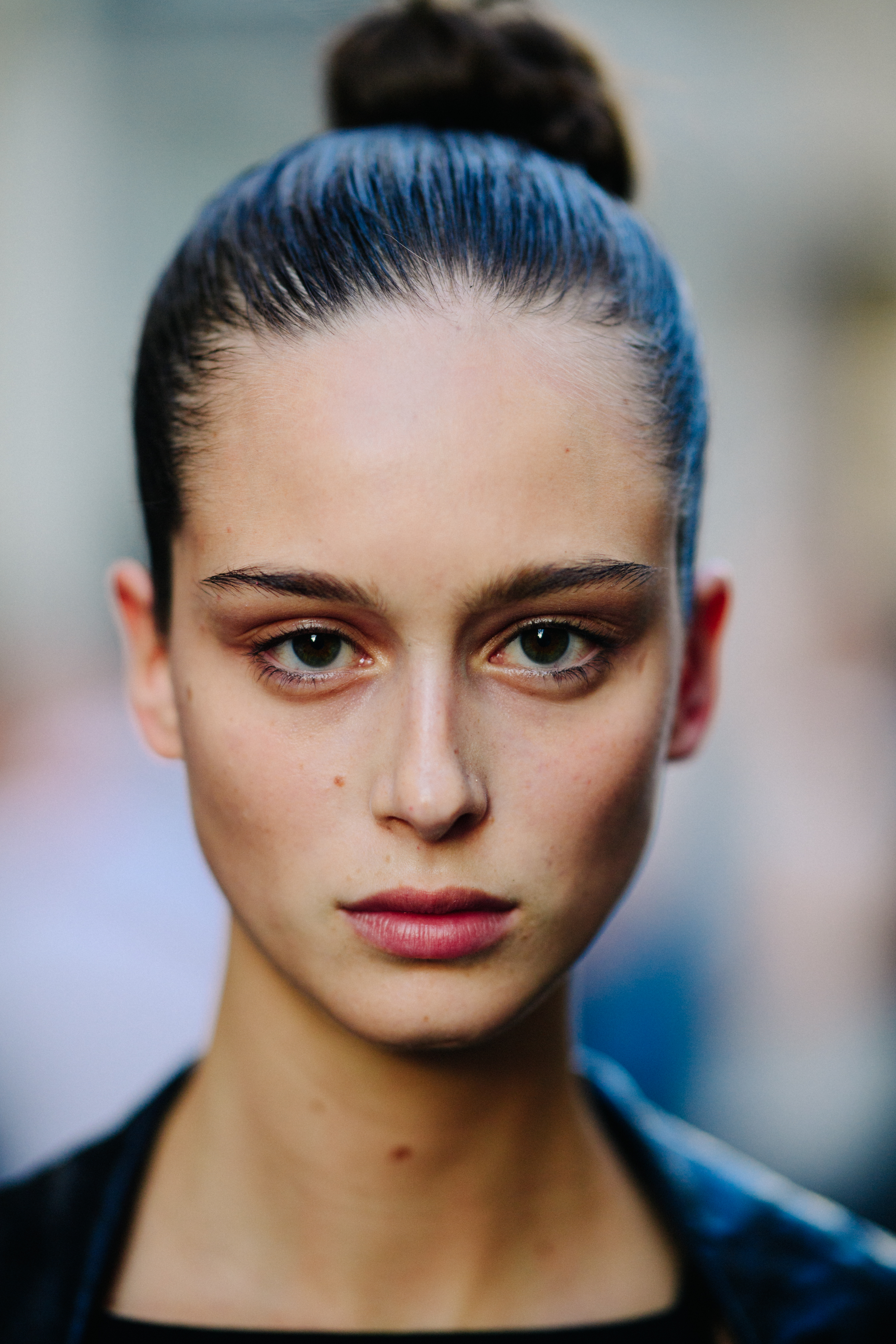 Portrait of an Italian female model