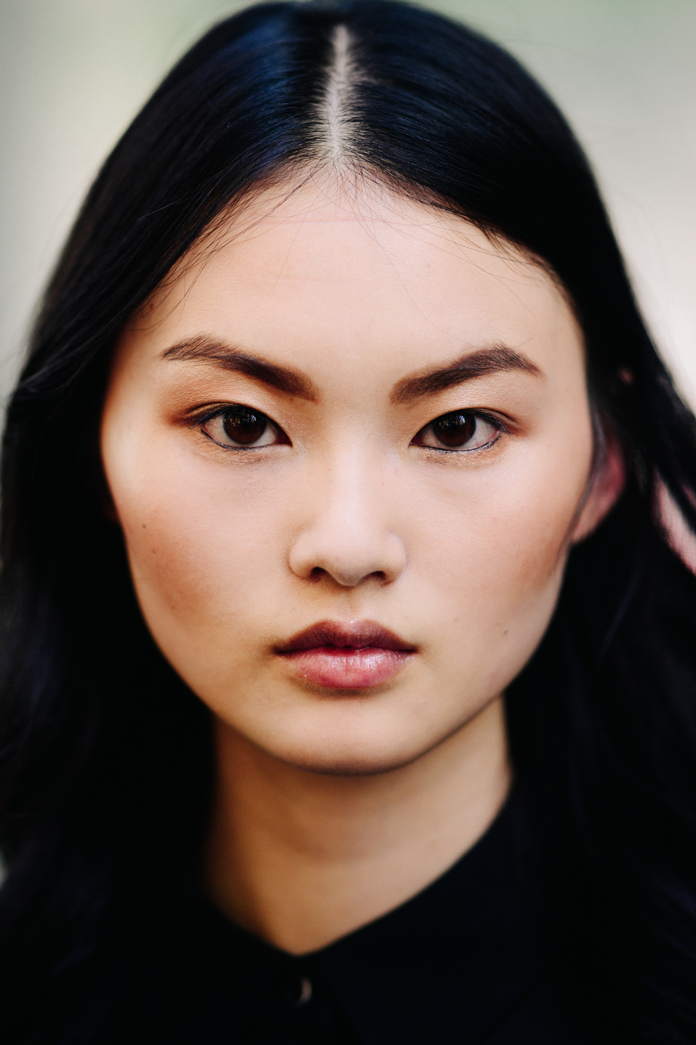 Portrait of an Asian female model