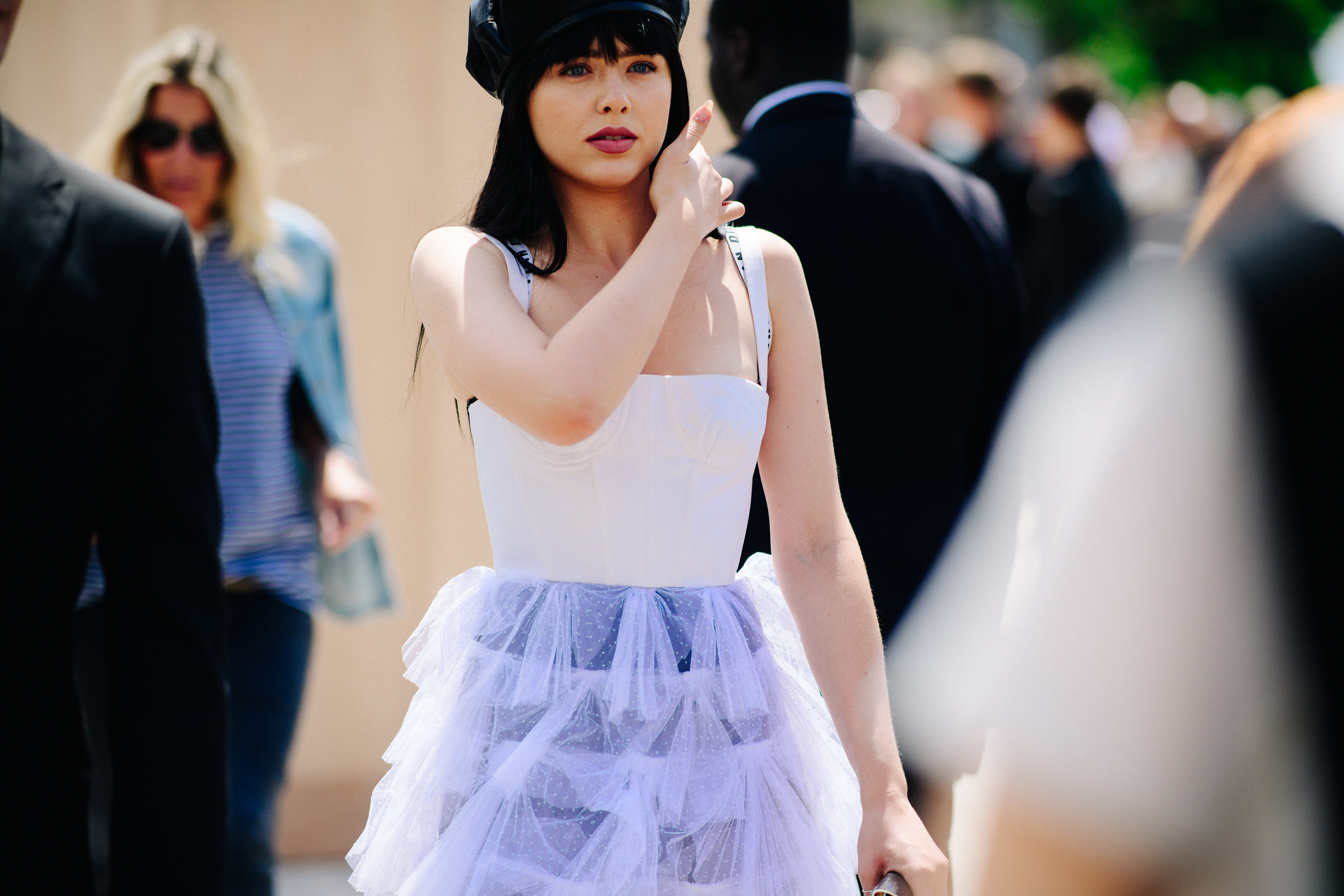 Blogger wearing Christian Dior outfits