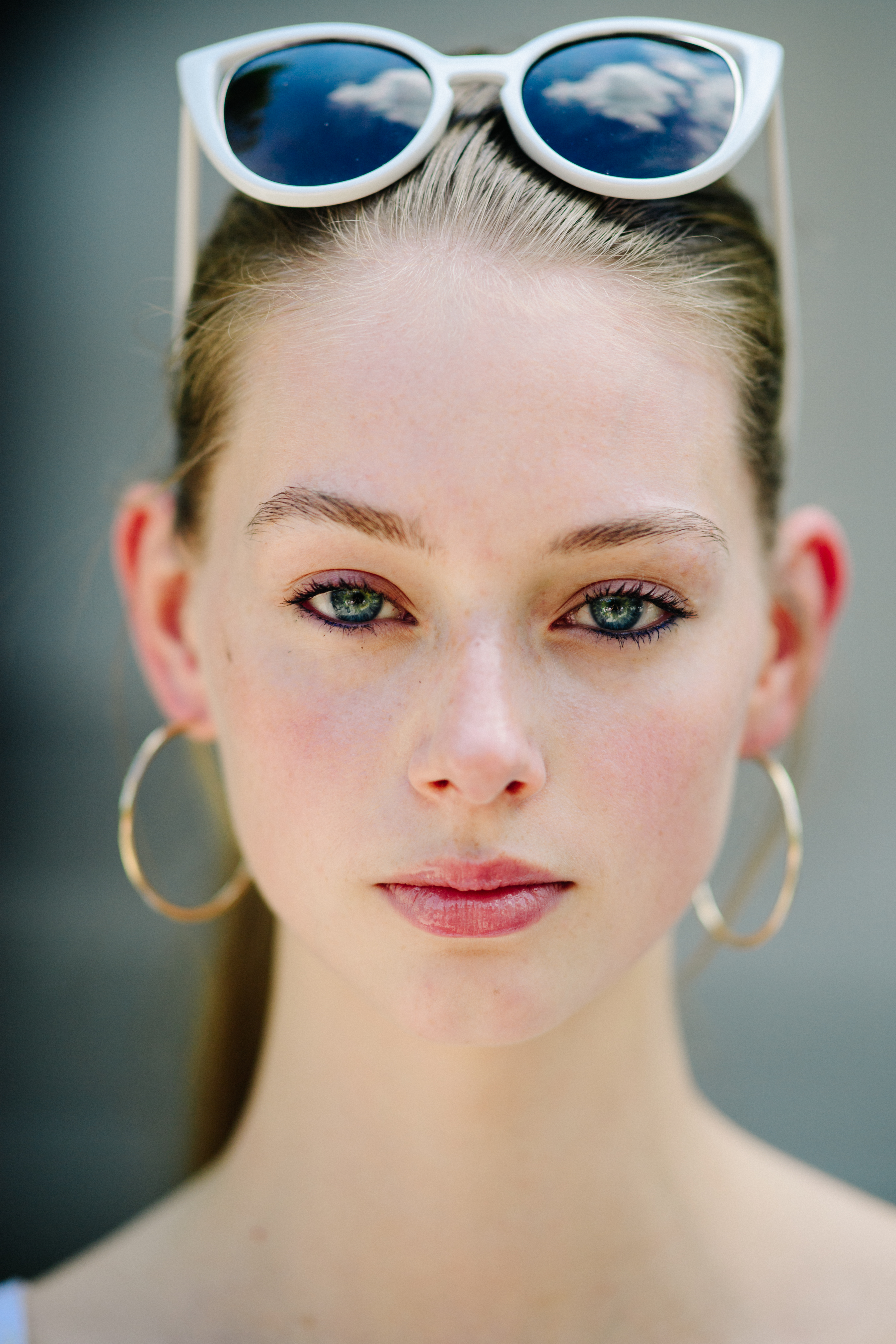 Portrait of a model after Chanel