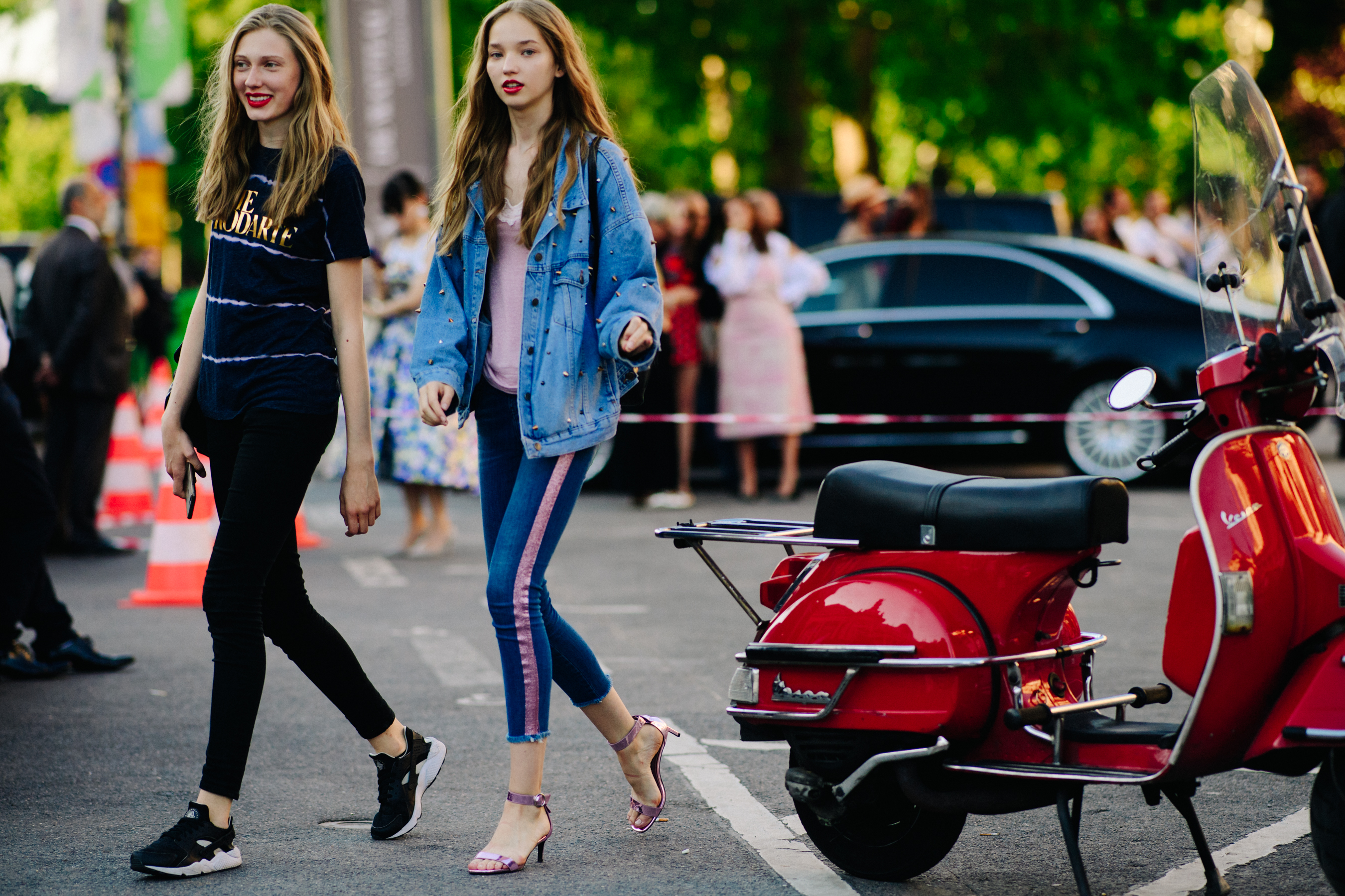 Russian and Ukrainian model after Giambattista Valli