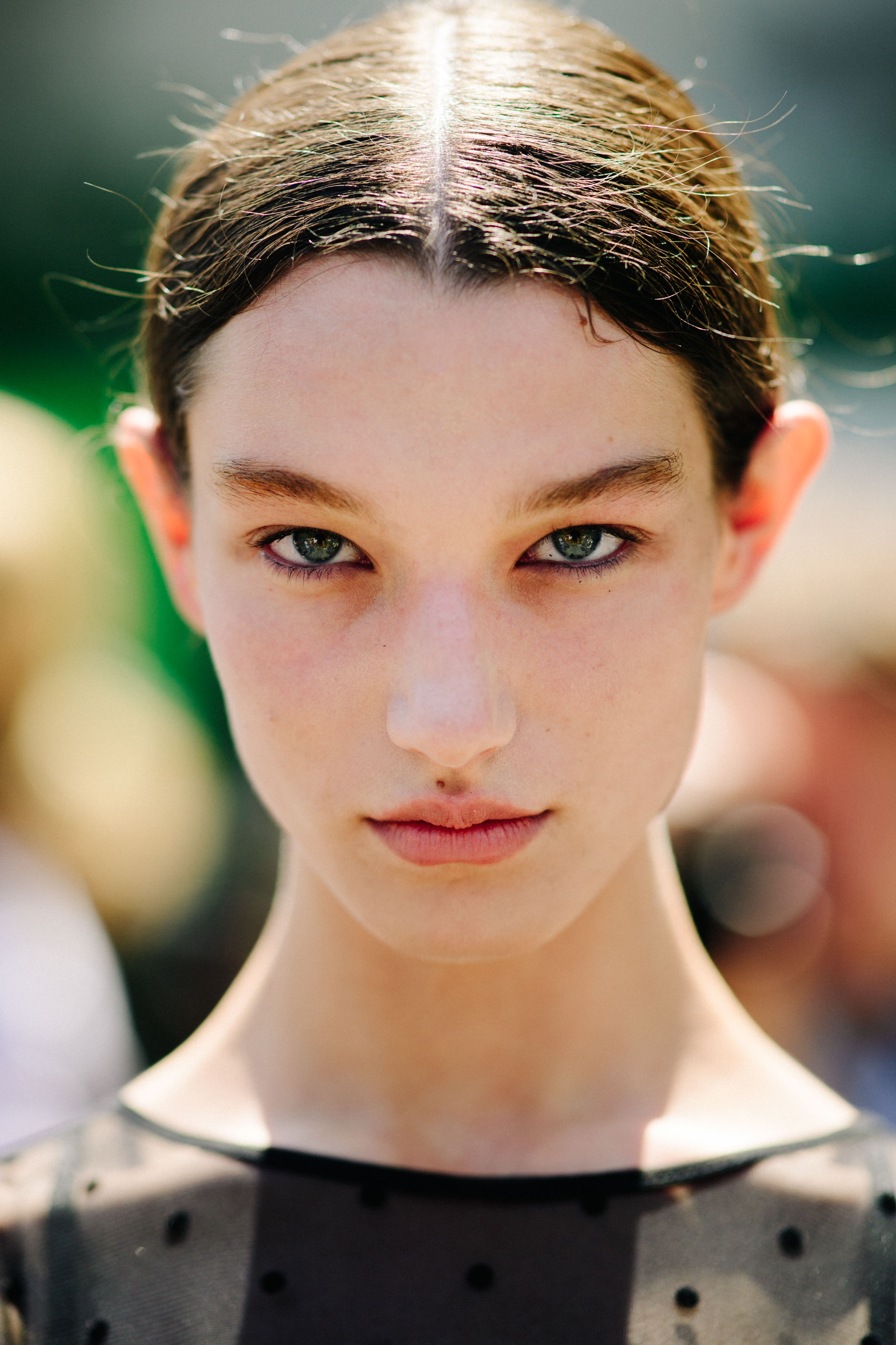 Portrait of a model after Chanel