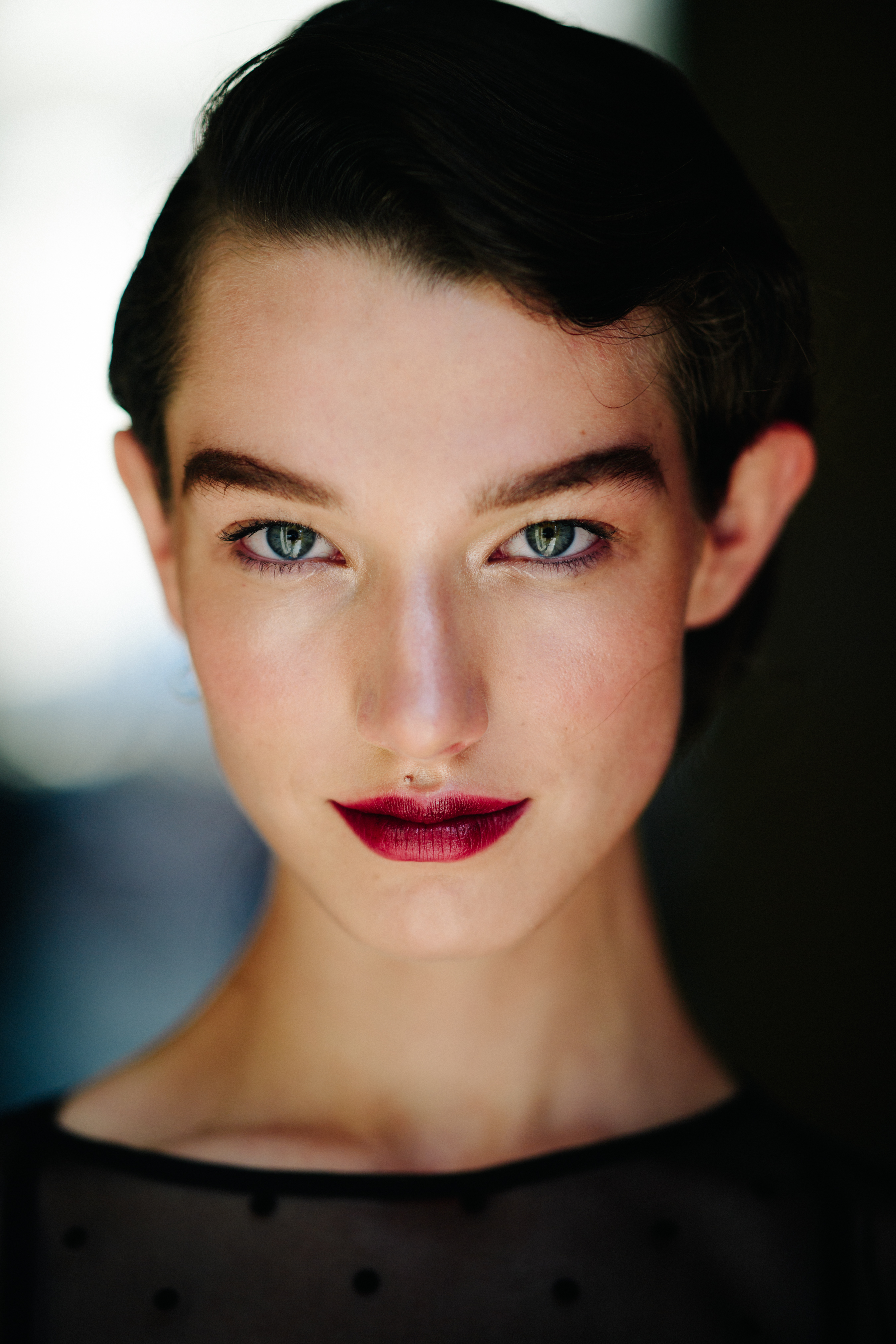 Model after Ulyana Sergeenko show