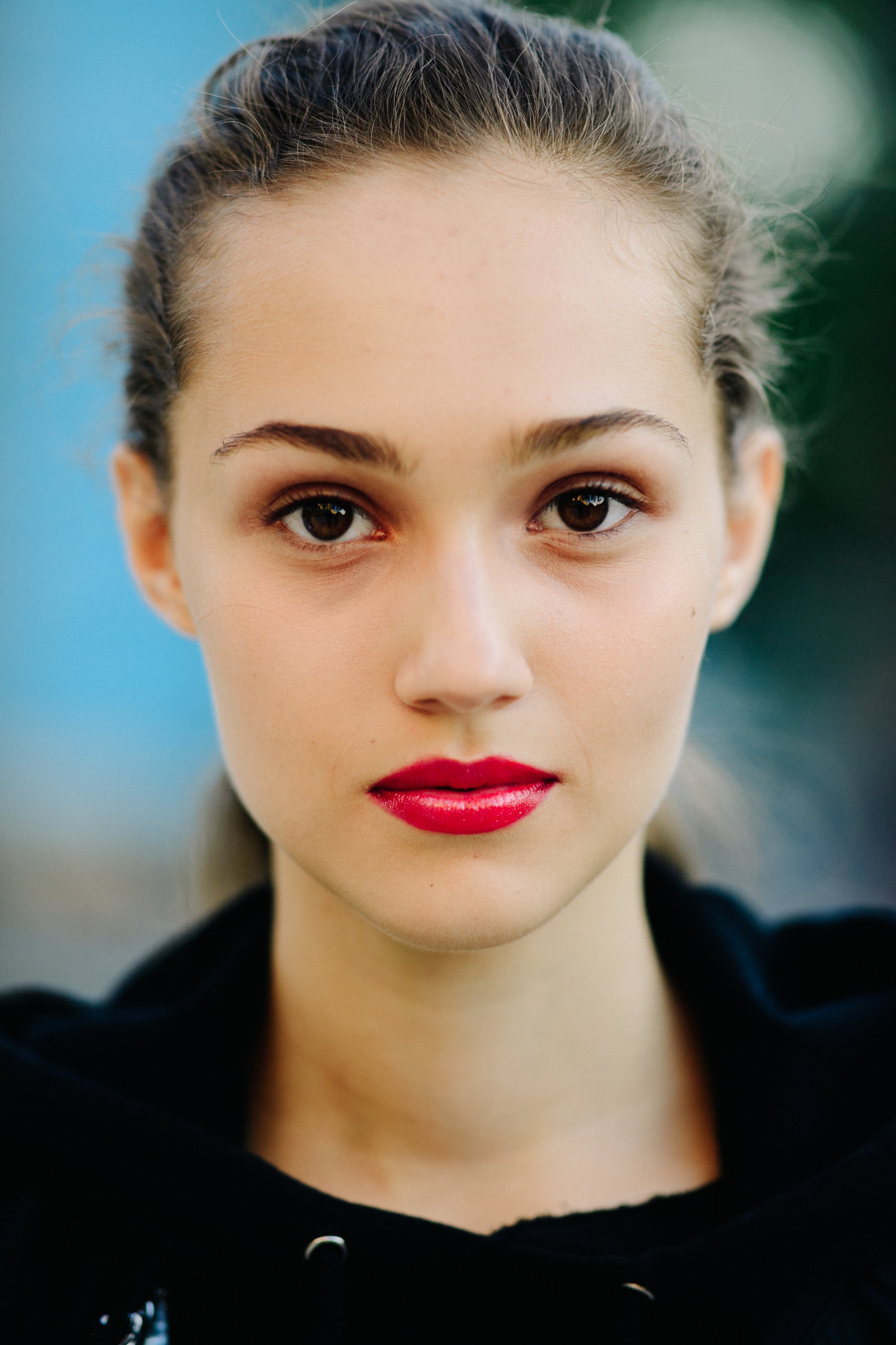 Model after Giambattista Valli
