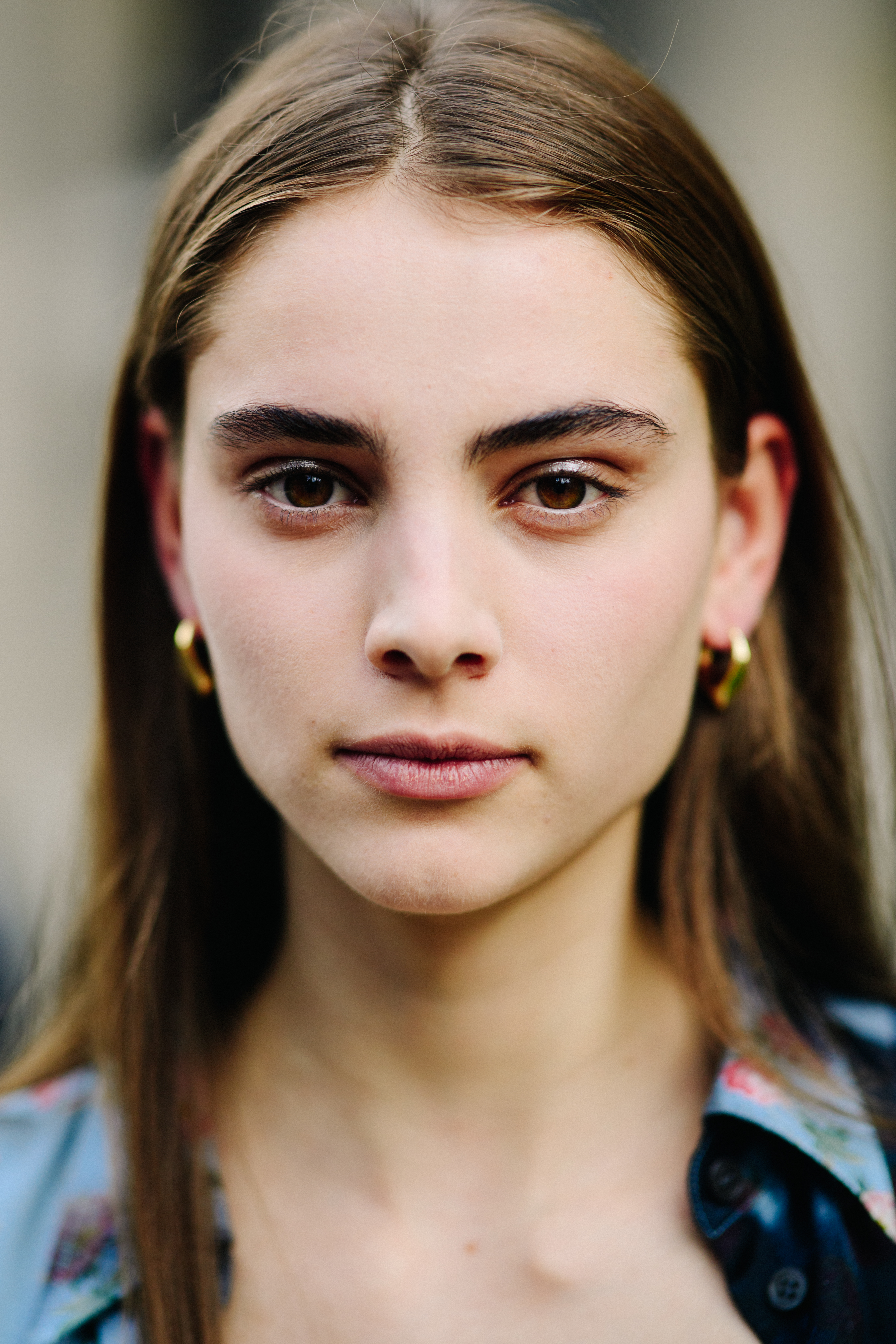 Portrait of a Dutch model after Rodarte