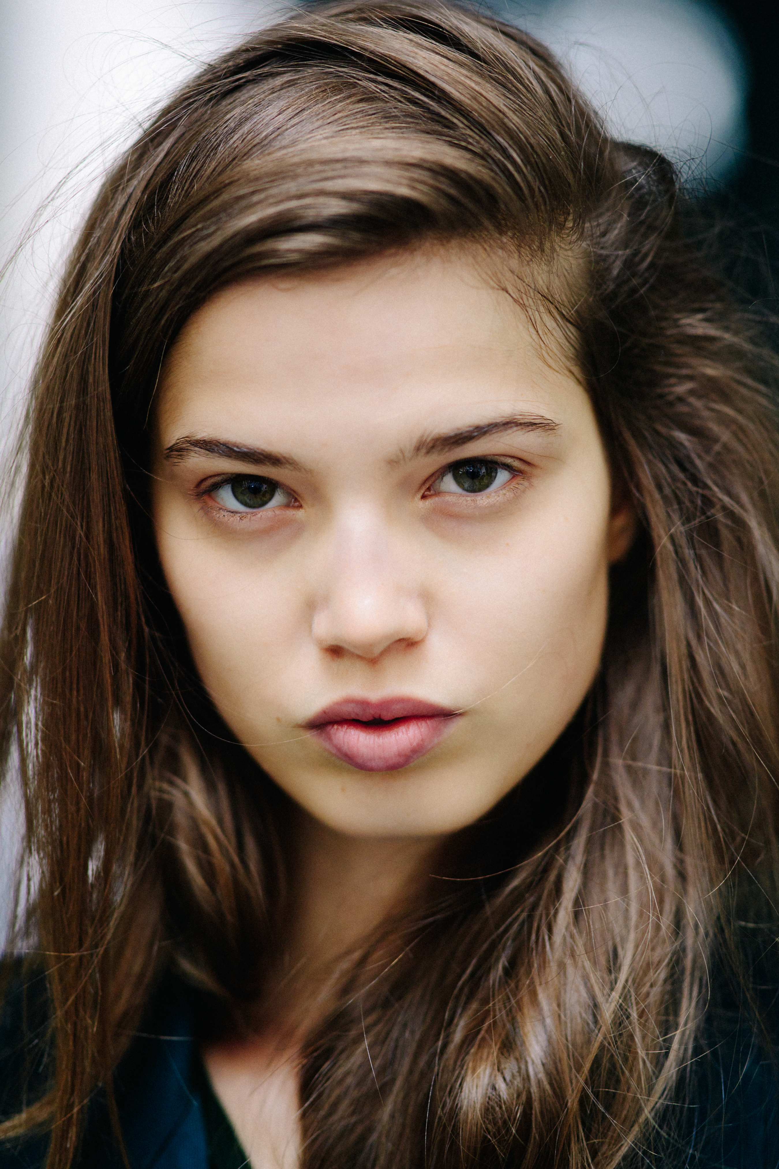 Portrait of a model after Maticevski