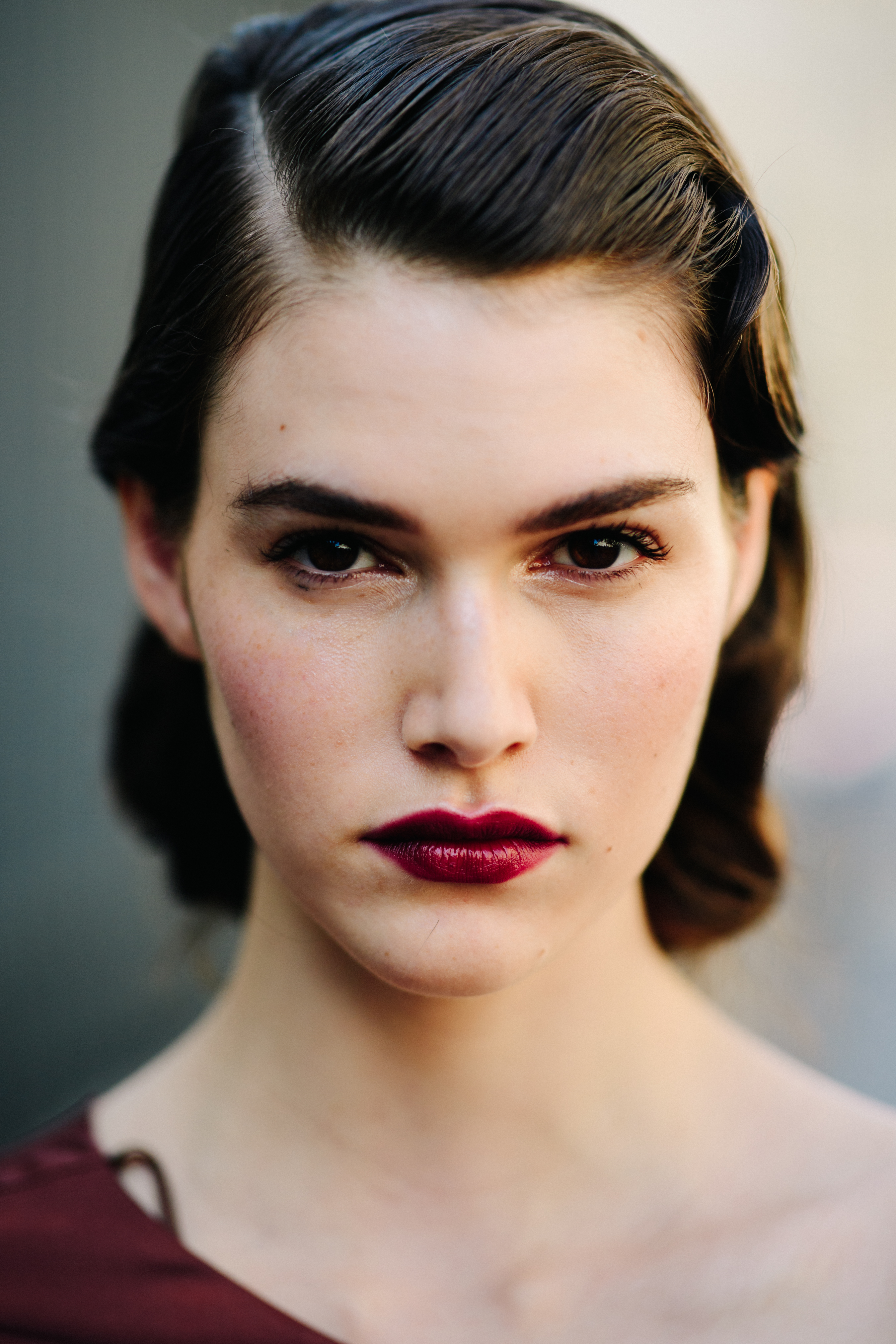 Model after Ulyana Sergeenko show