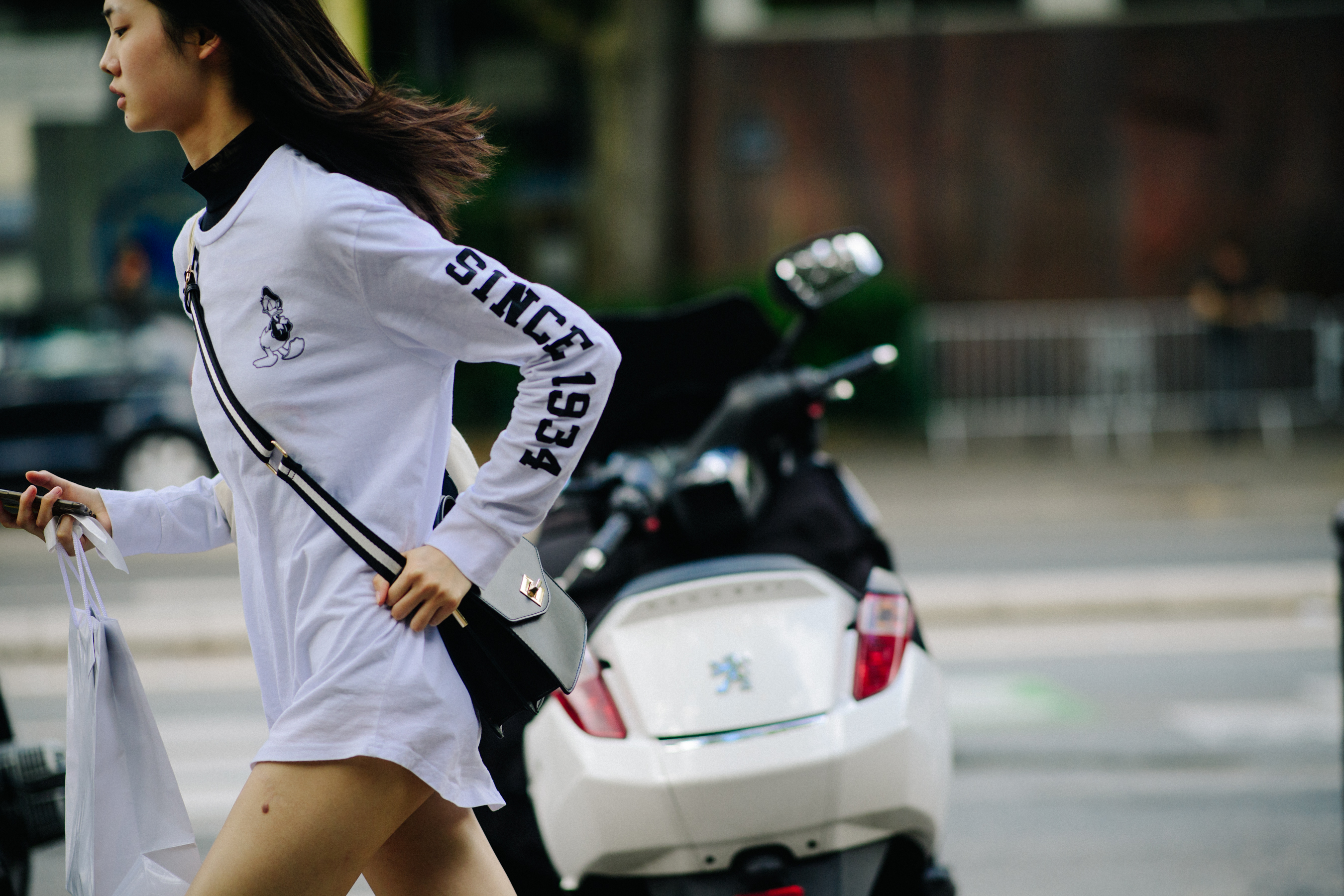 Korean model after Rodarte
