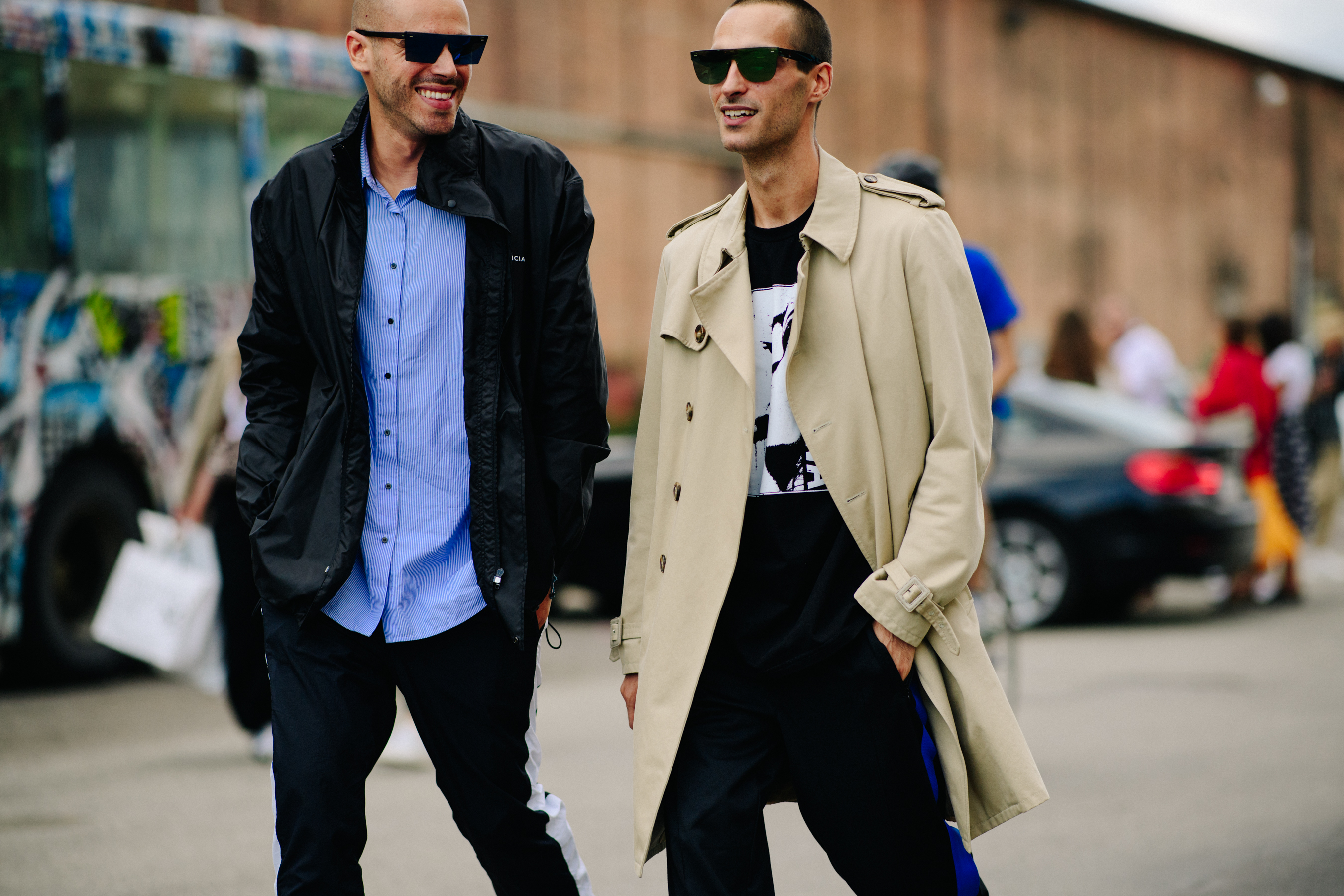 Two men after a show