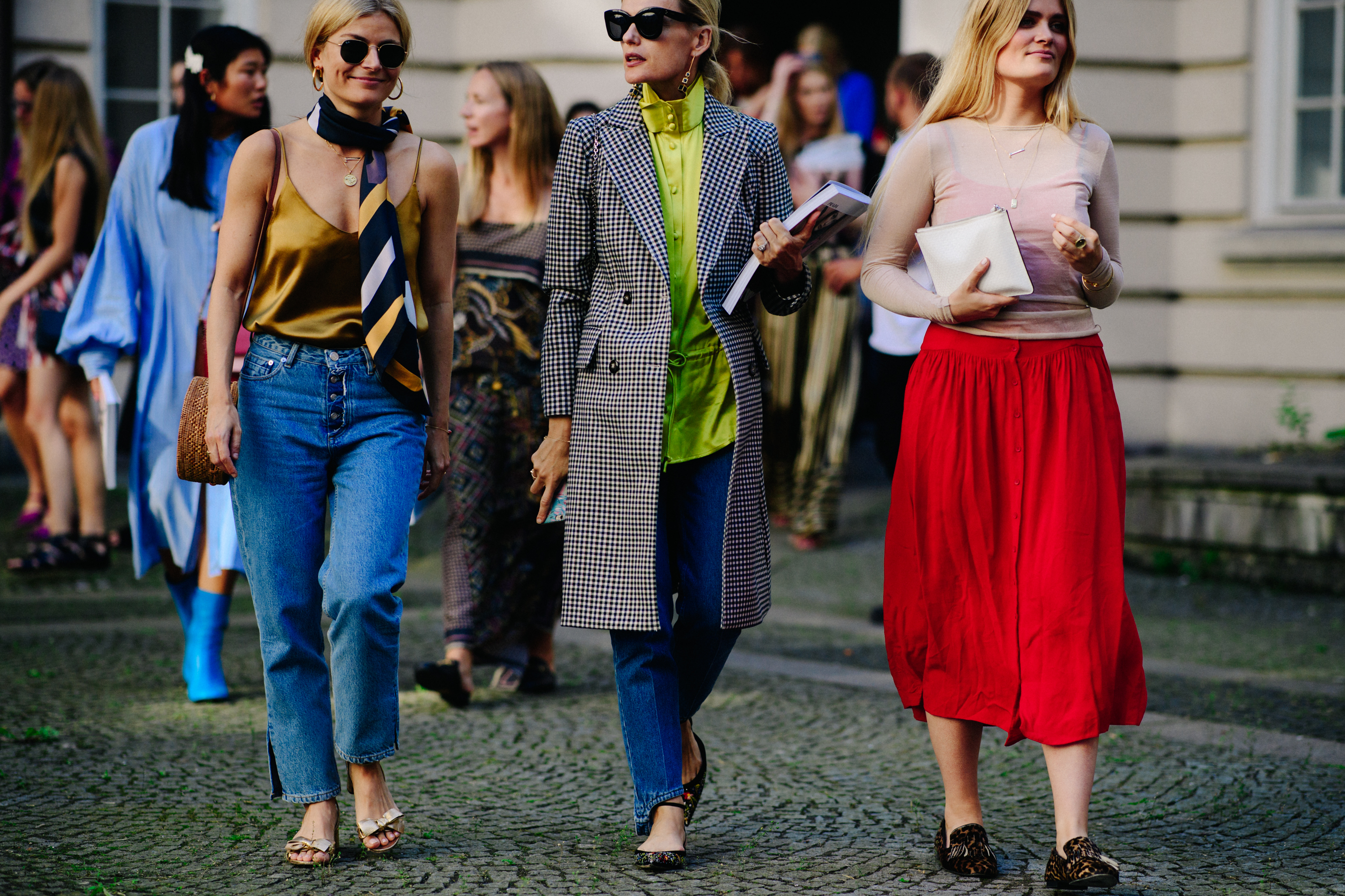 Group of women after a show