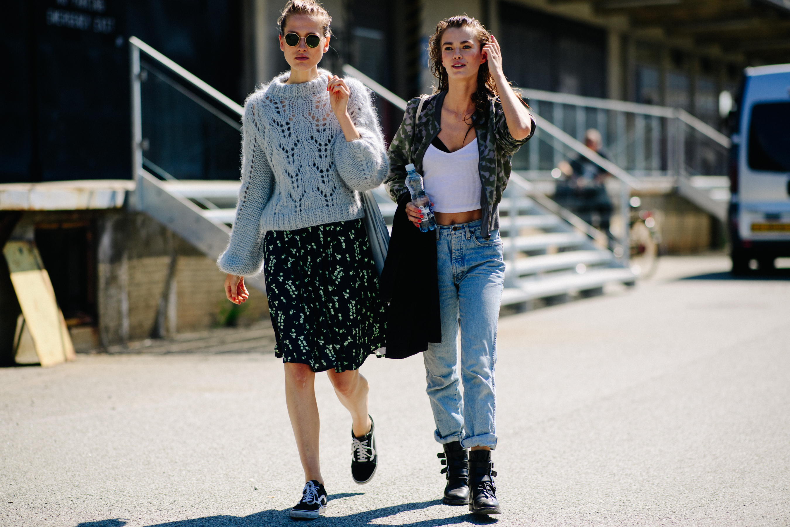 Two women after a show