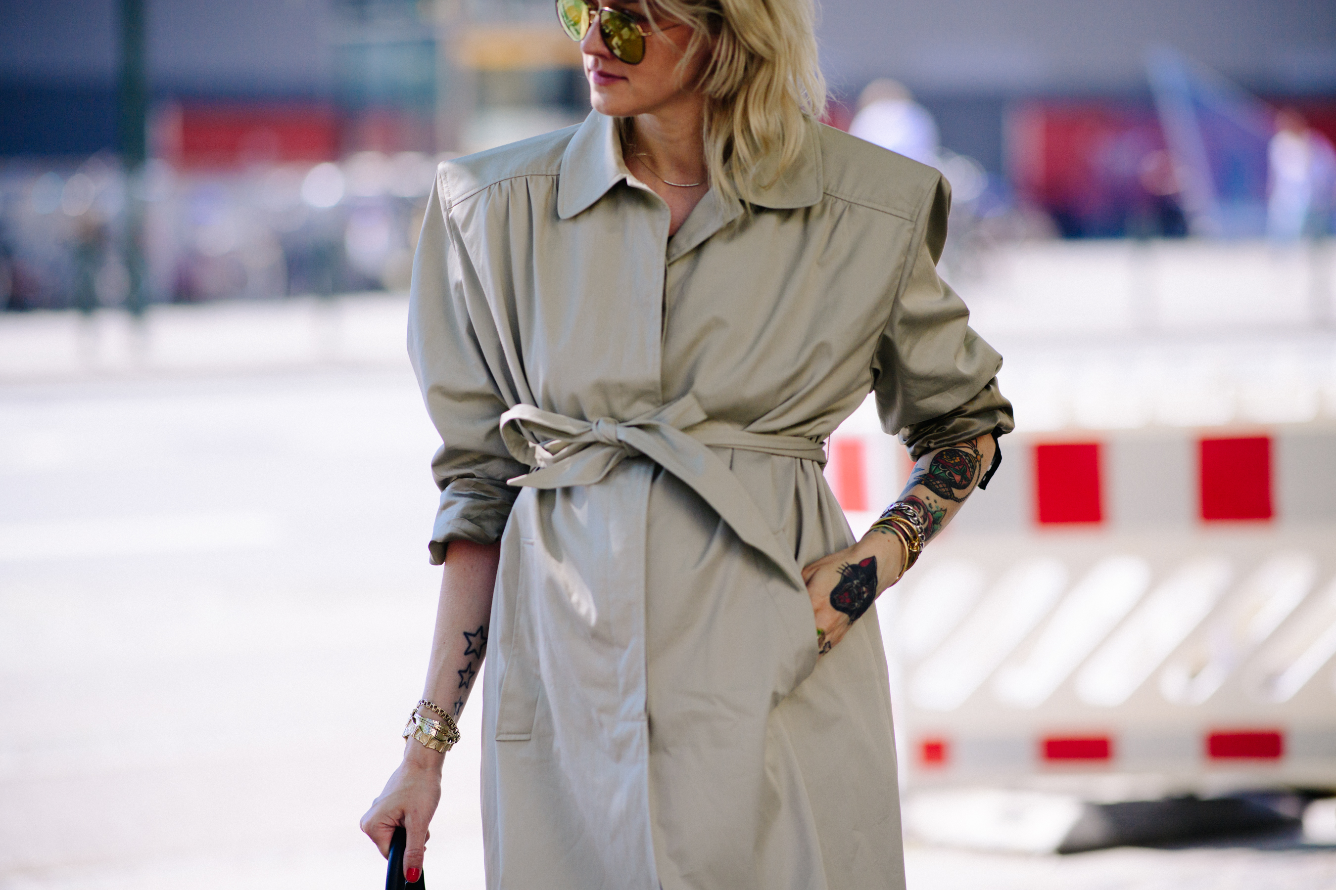 Norwegian woman wearing Balenciaga and Loewe