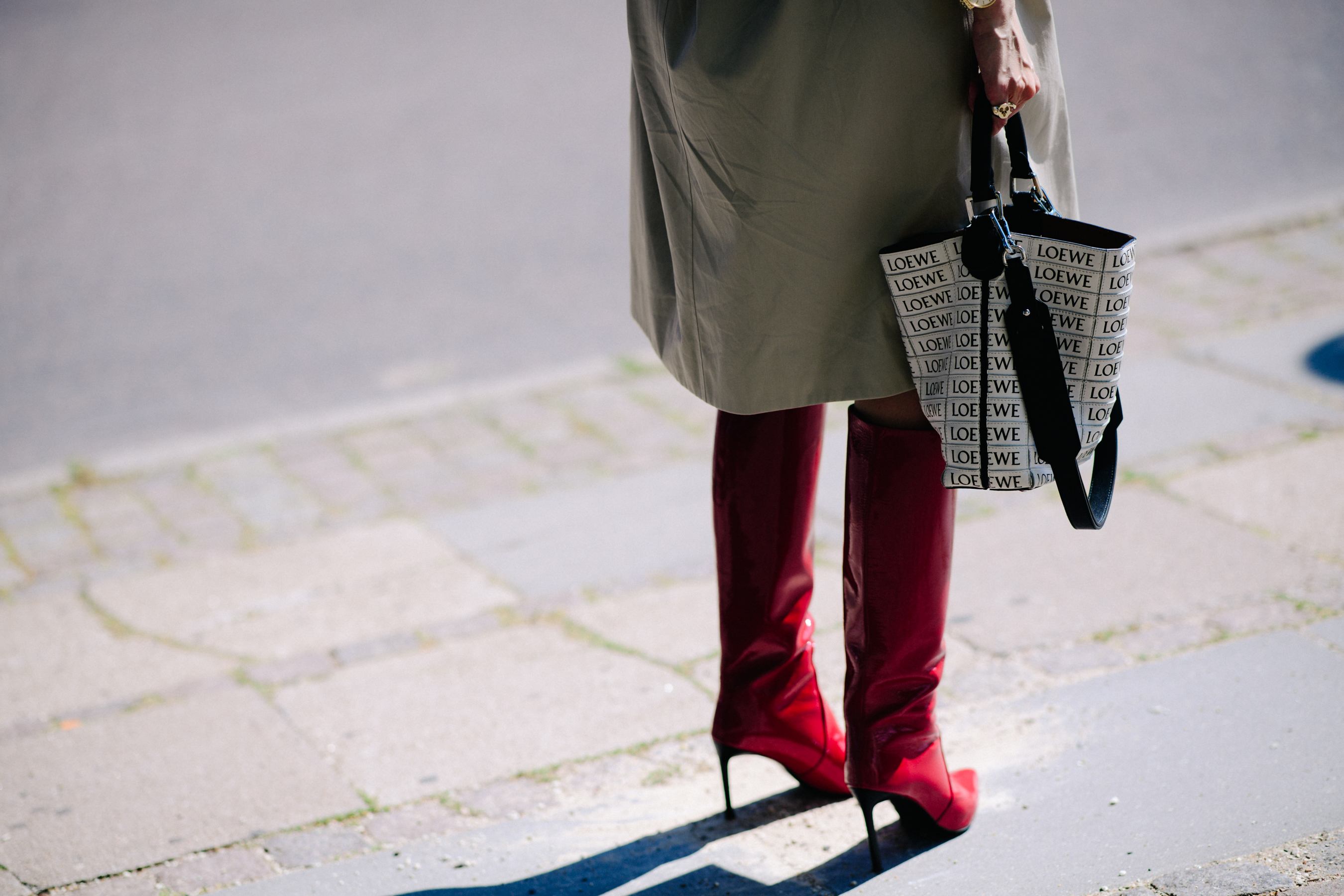 Norwegian woman wearing Balenciaga and Loewe