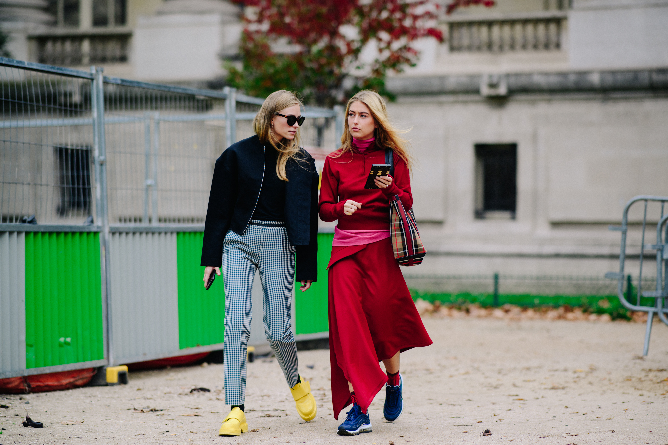 Two bloggers after a show
