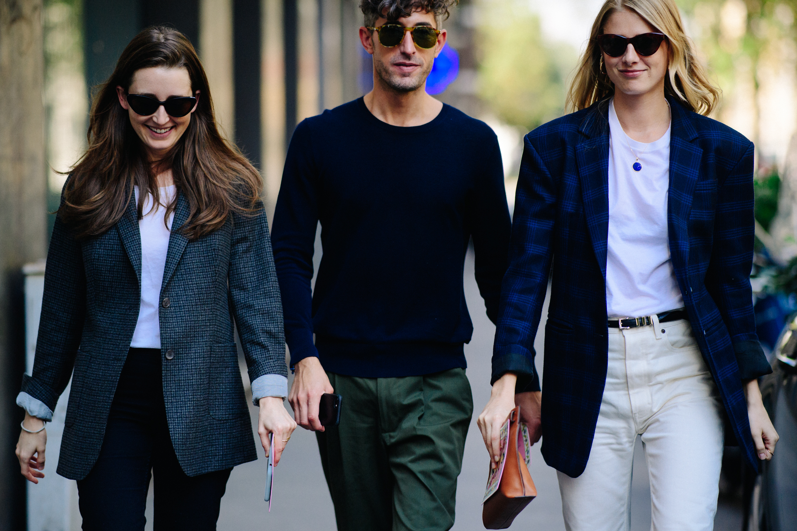 Group of people wearing blazers