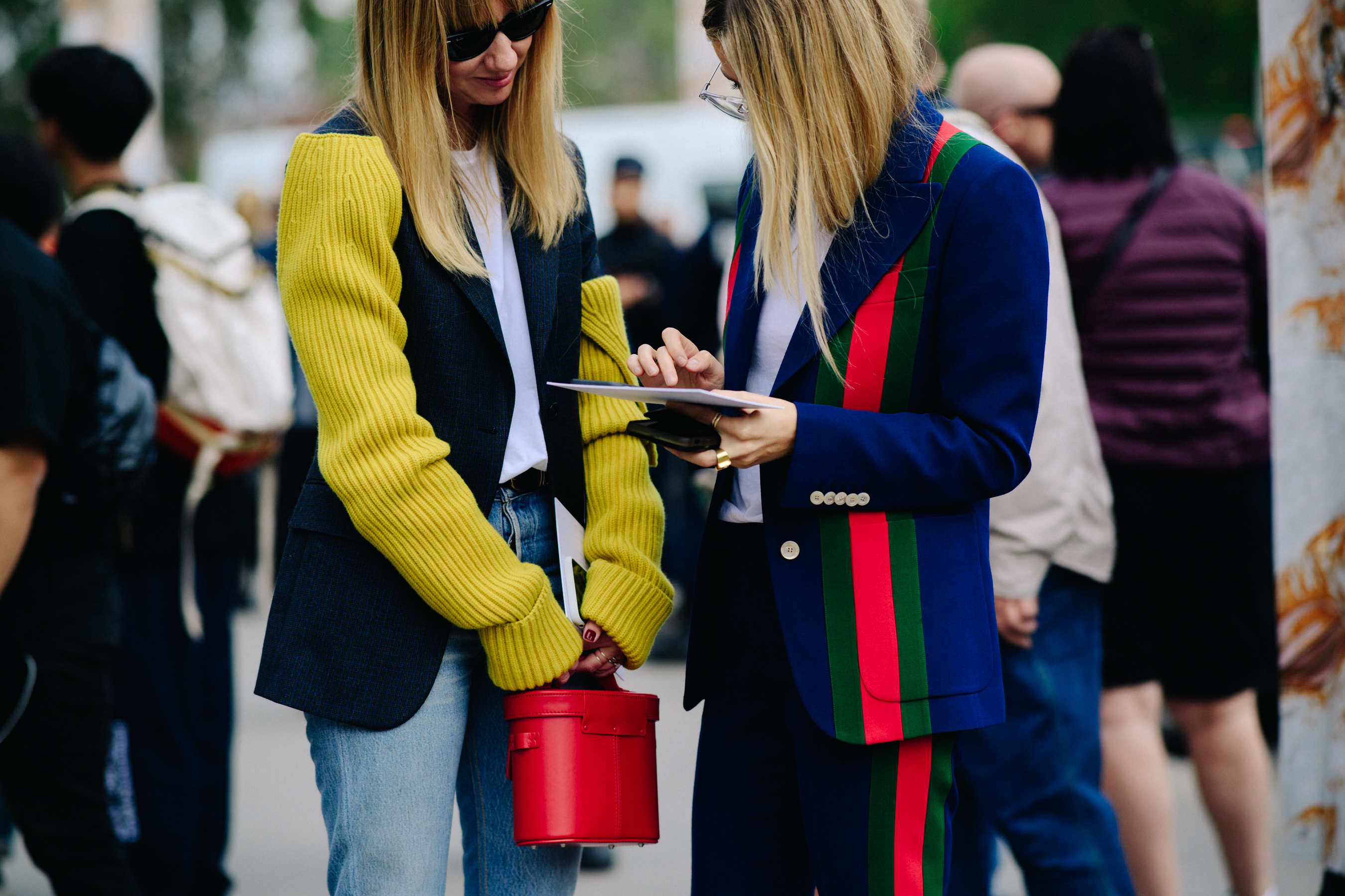 Two women after a show