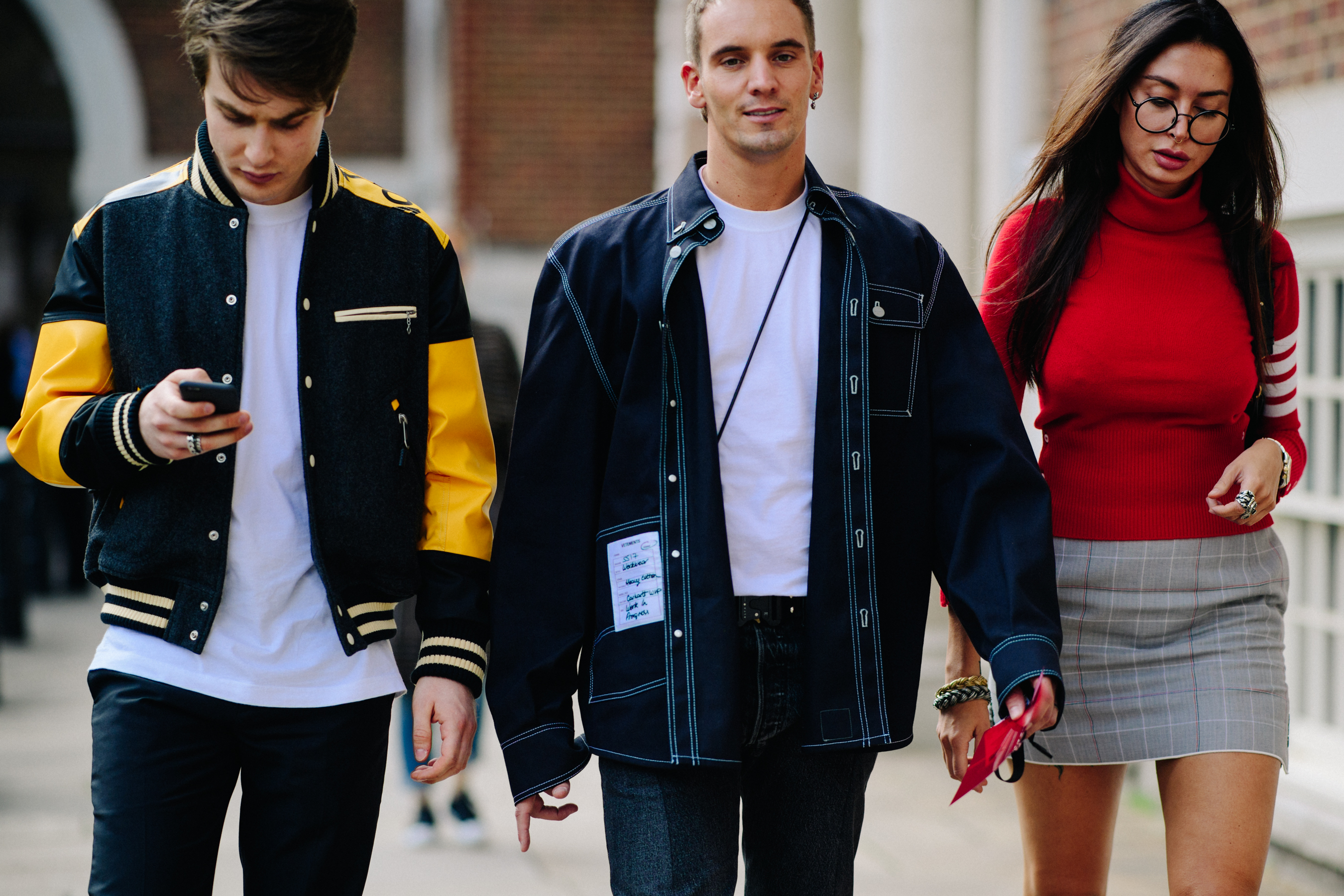 Group of Antonioli buyers attending fashion show