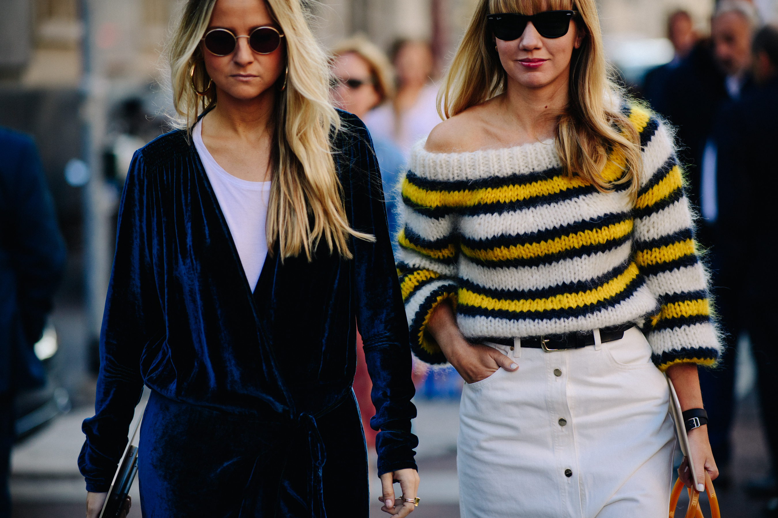 Two women in sunglasses