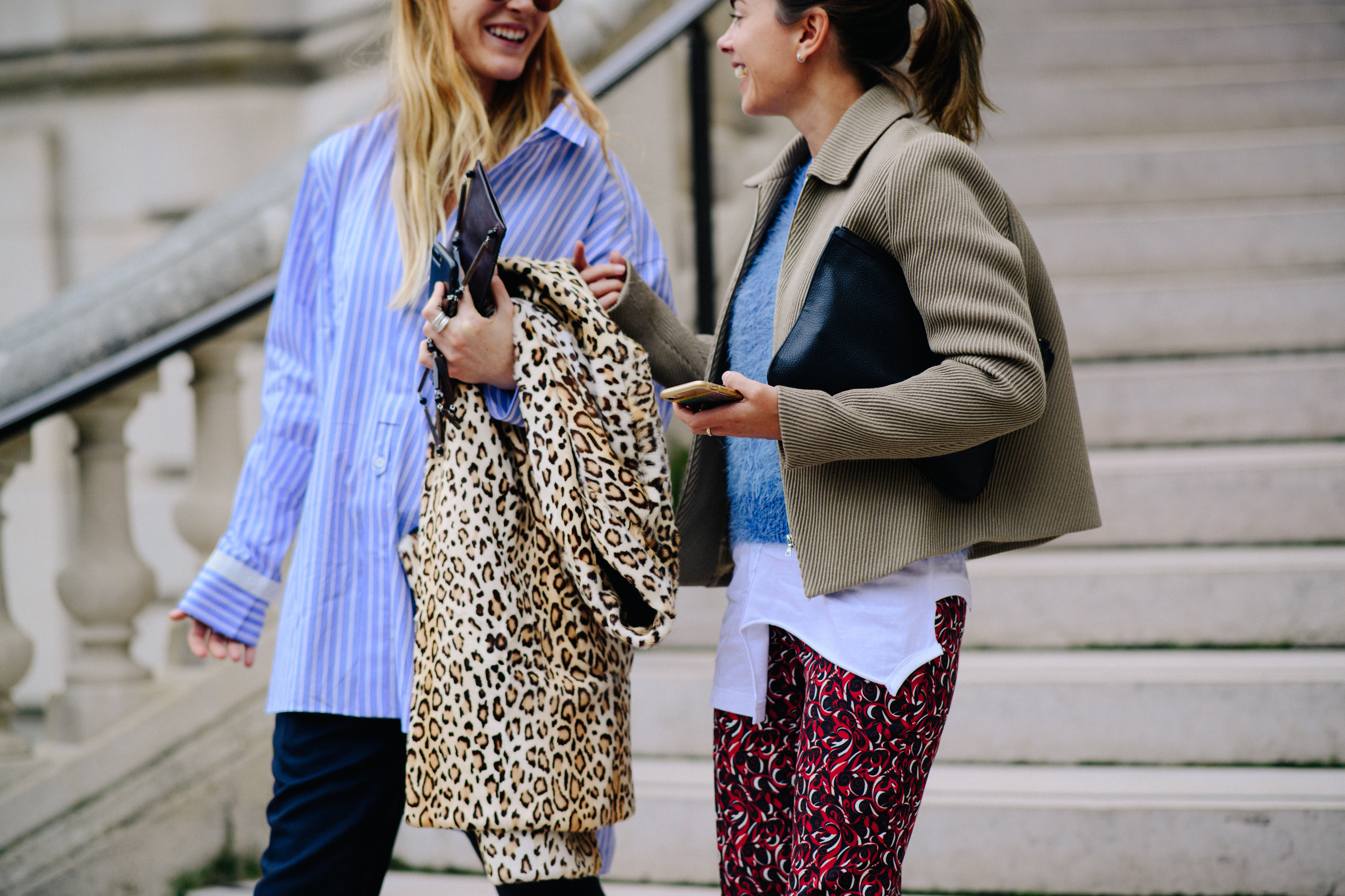 Two women after a show