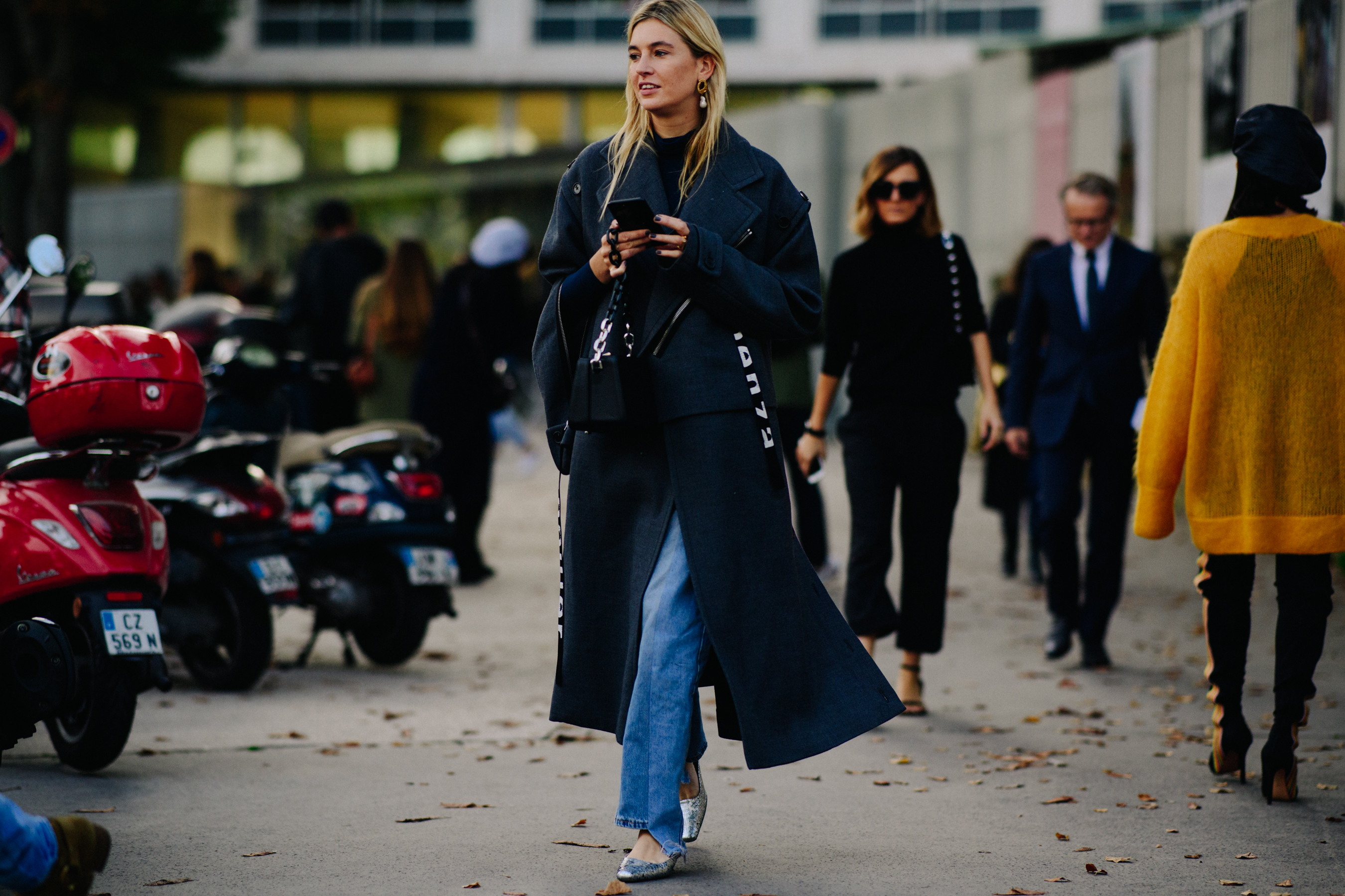 French blogger wearing Vetements