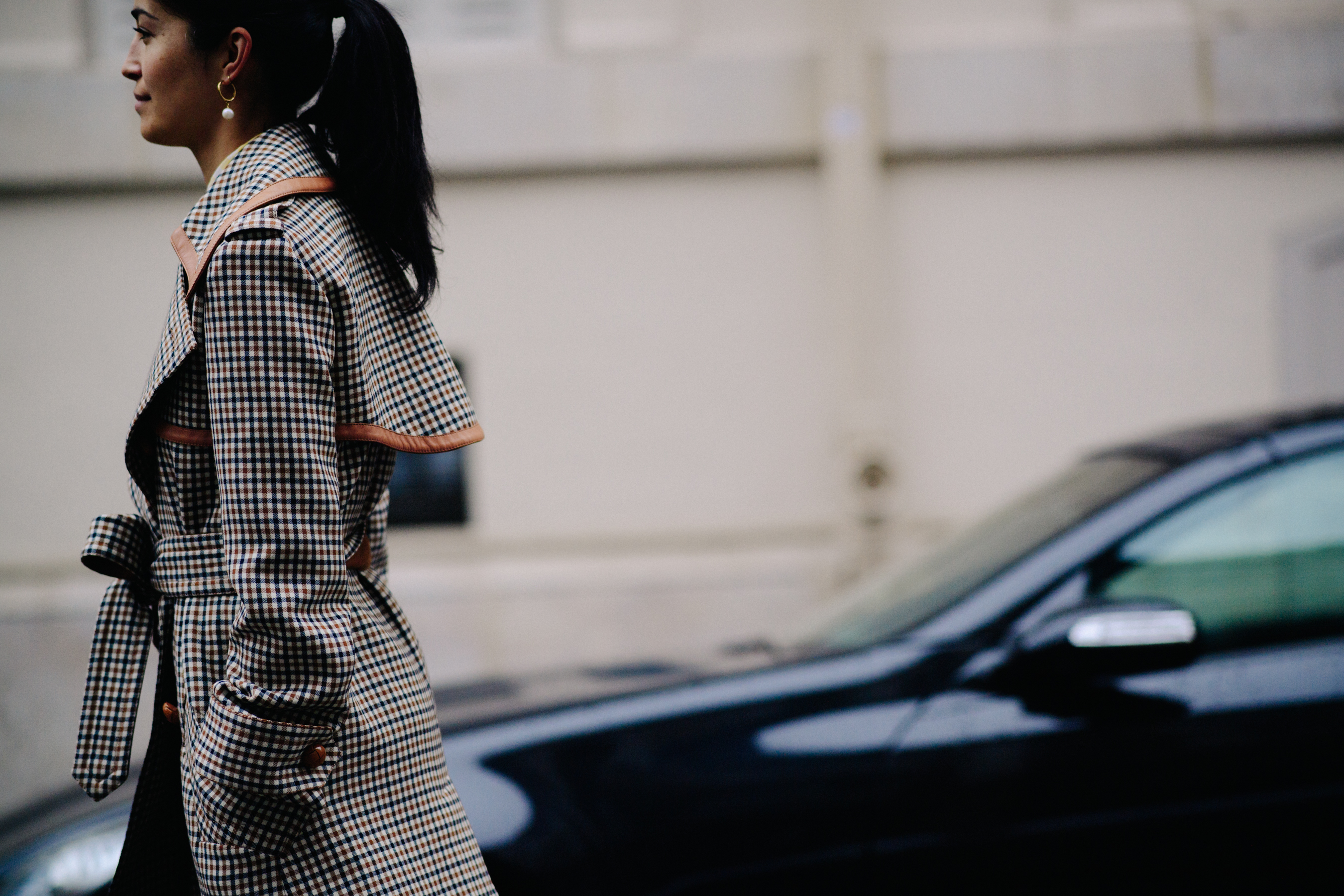 Editor wearing coat