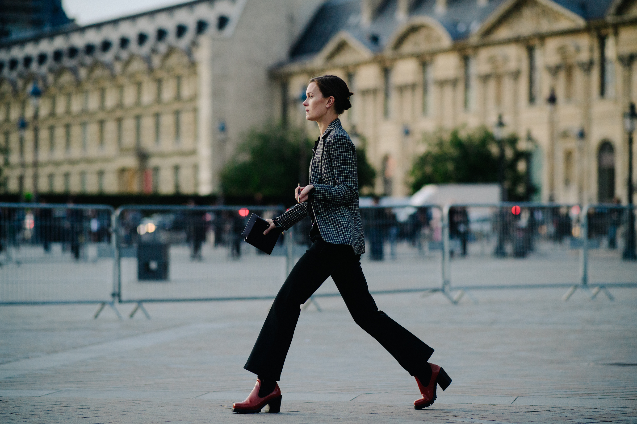 FT editor wearing blazer