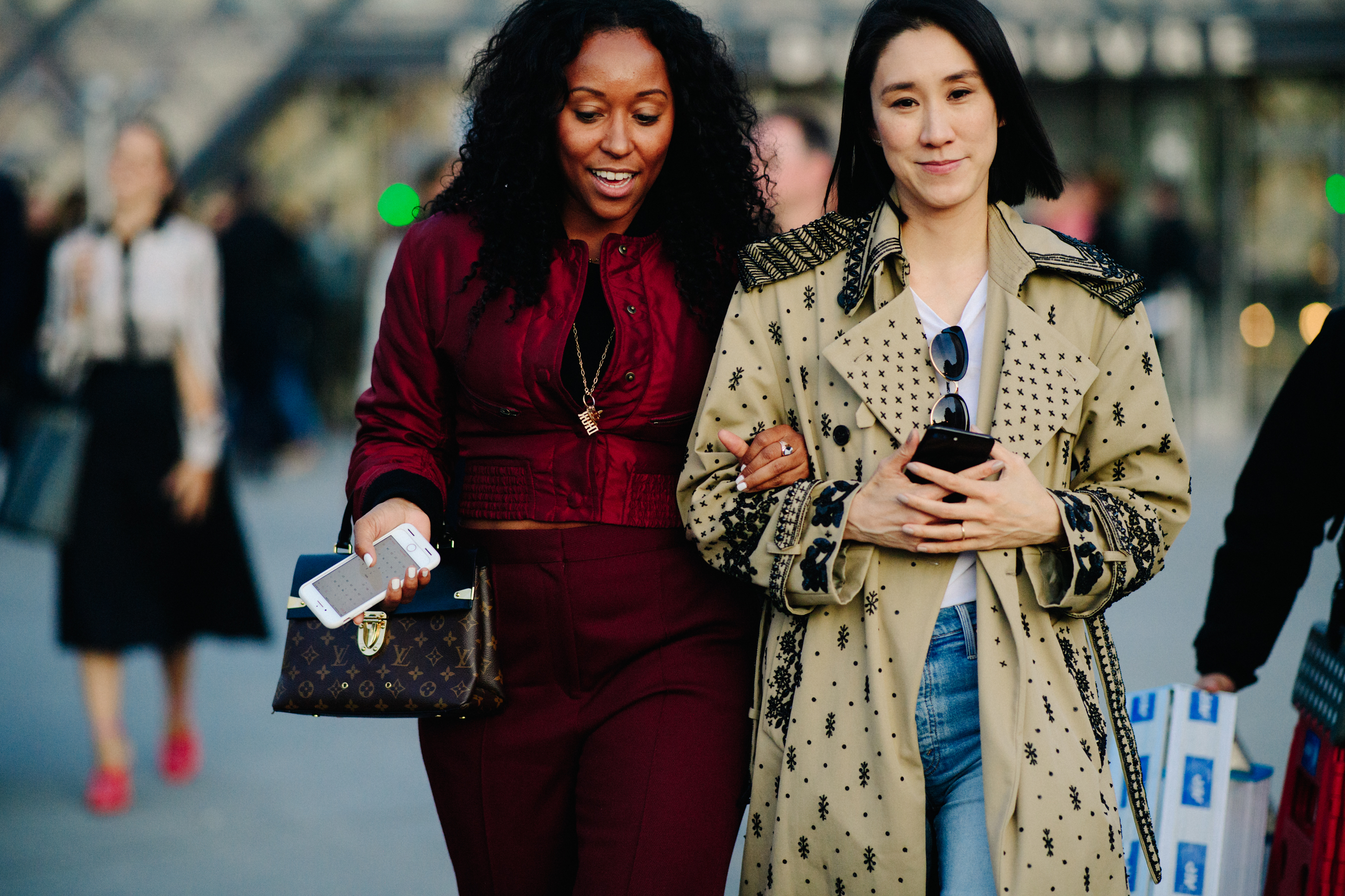 Two women after a show