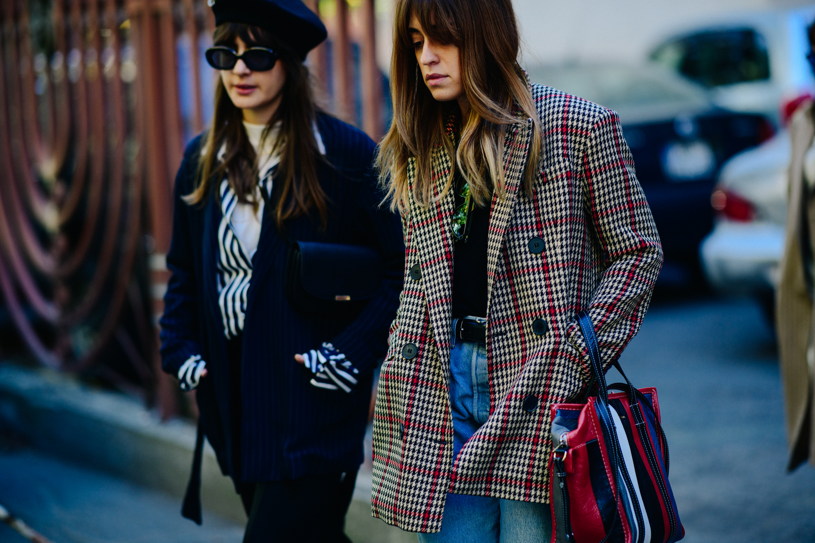 Women wearing suit jackets