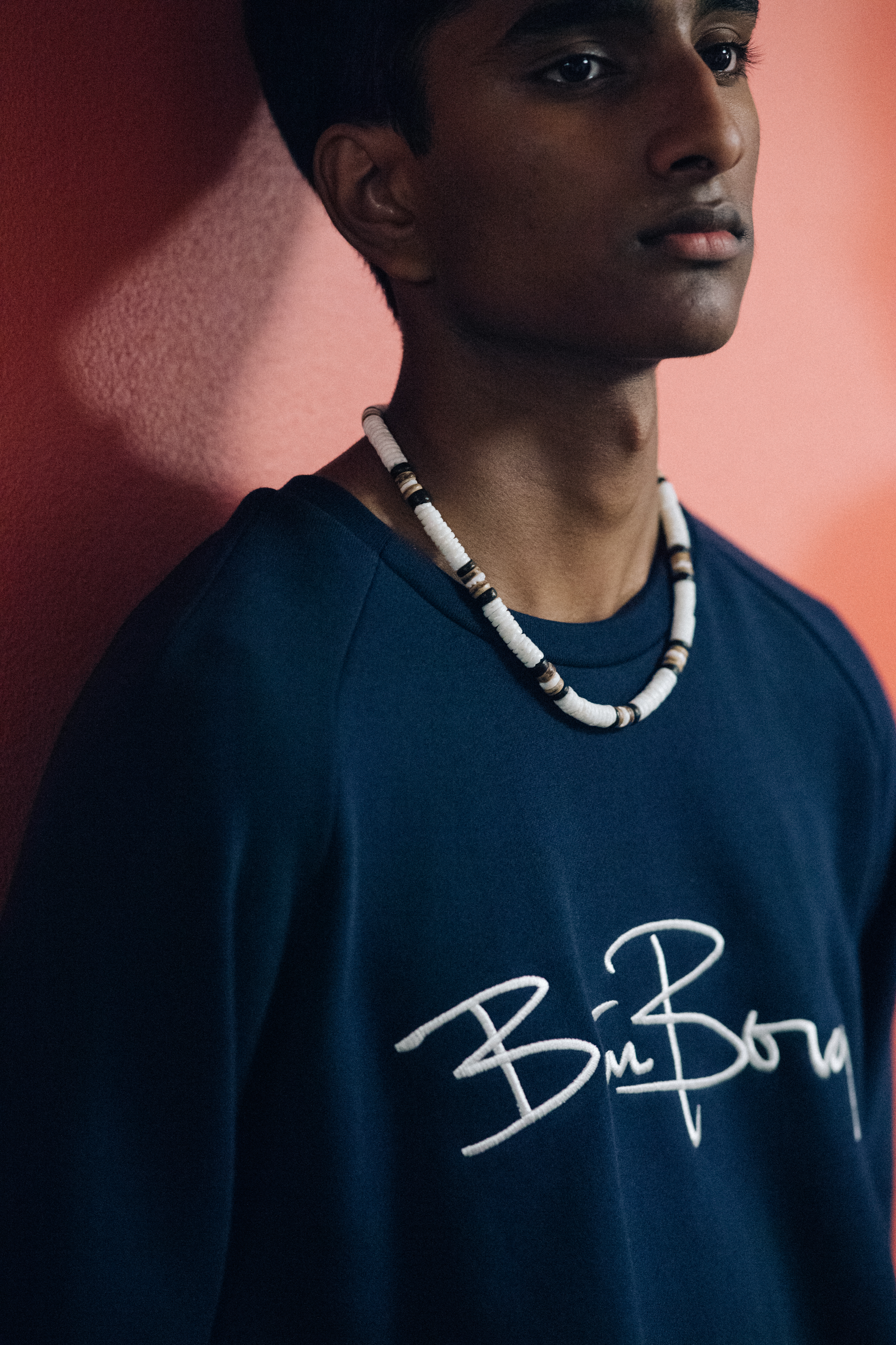 Models wearing sport wear before a show