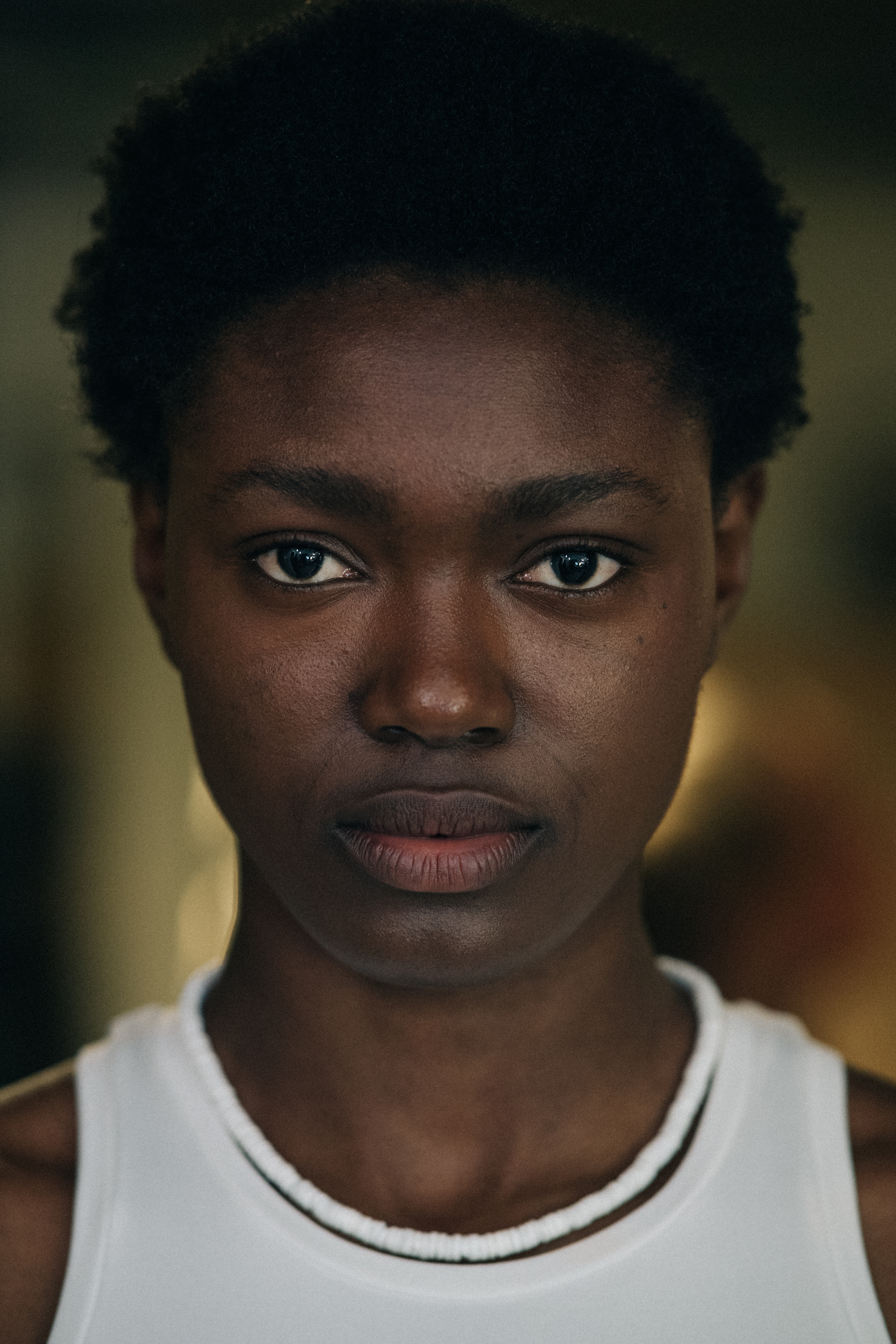 Portait of a model wearing sport clothes