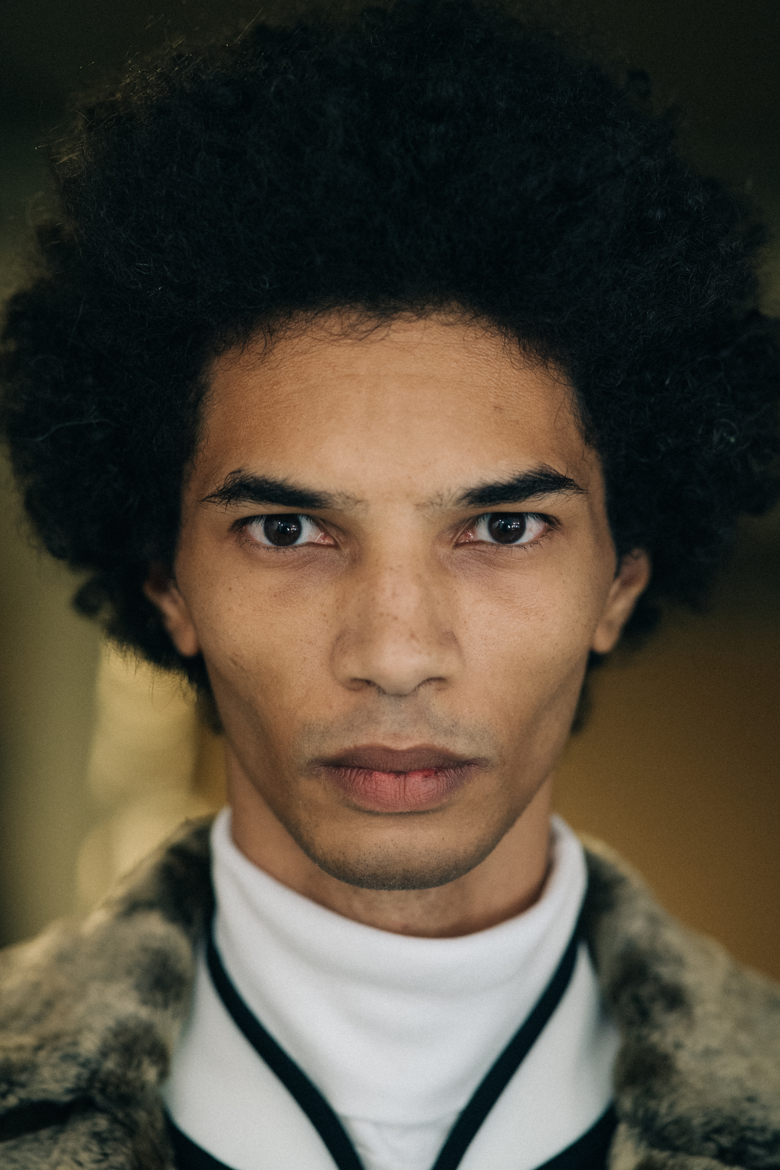 Portrait of a male model wearing sport clothes