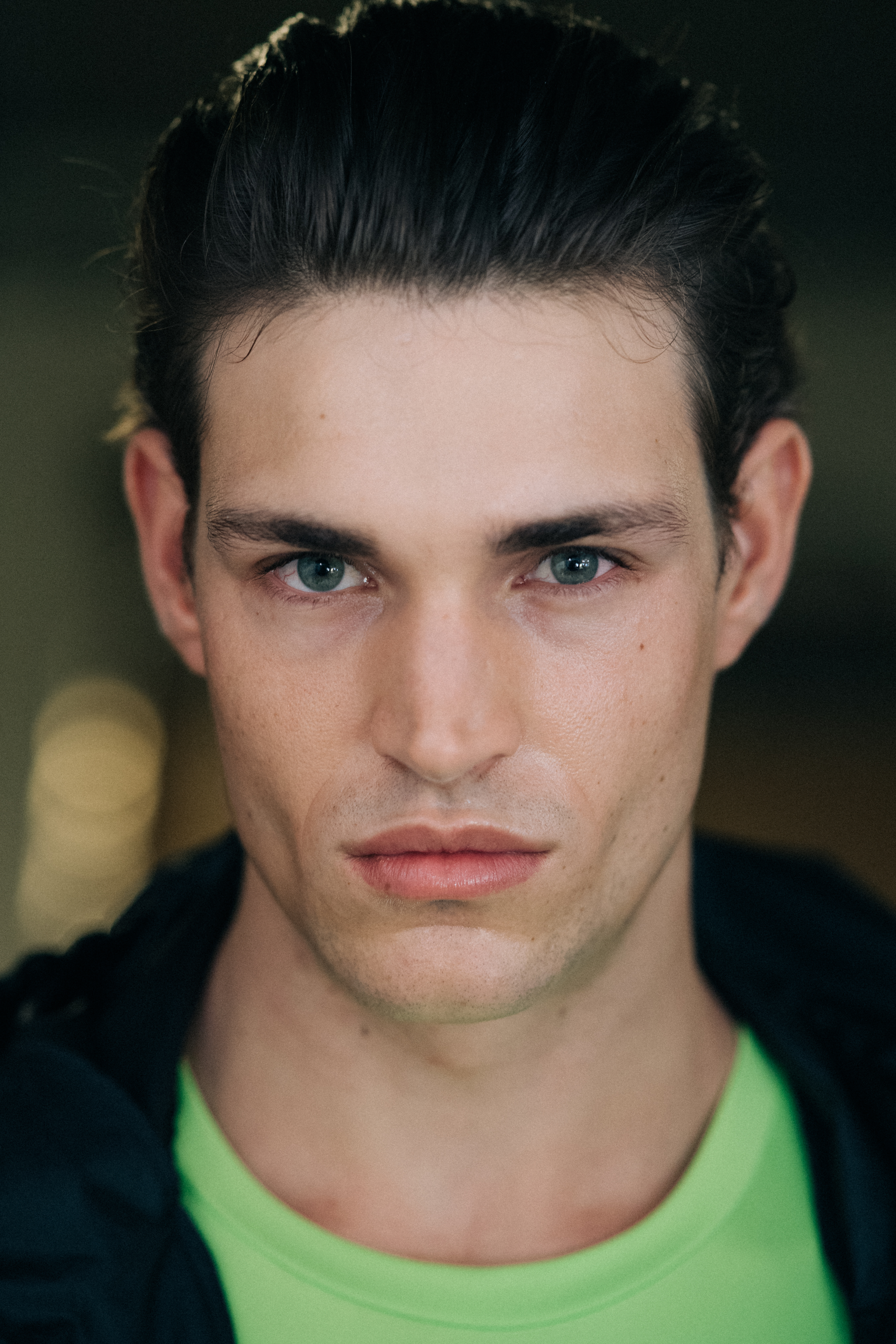 Portrait of a male model wearing sport clothes