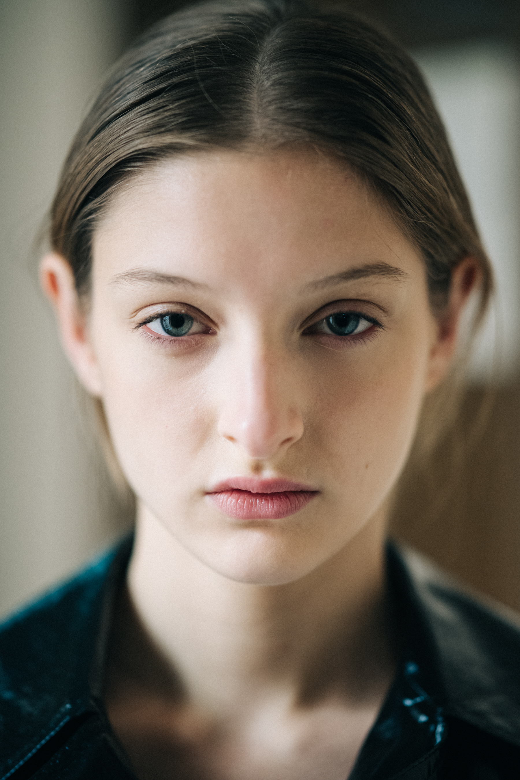 Portrait of Georgian model Qeti Lomadze