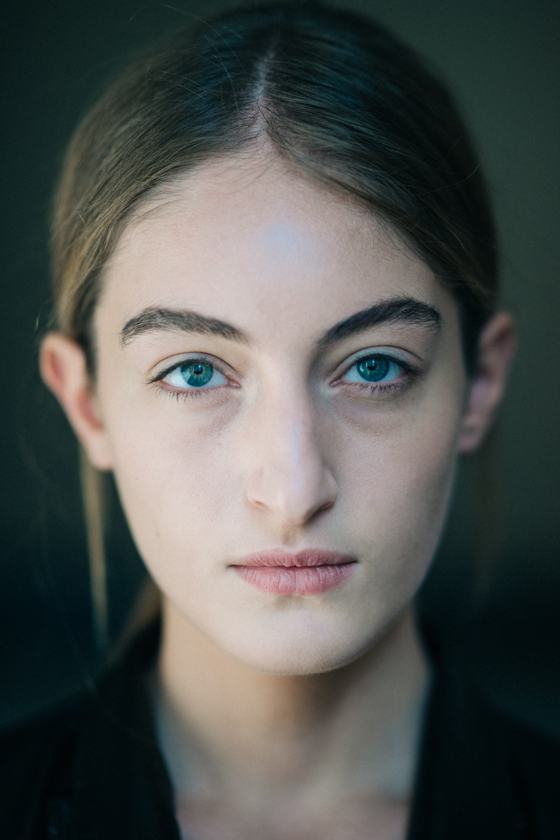 Portrait of Georgian model Salome Turdziladze