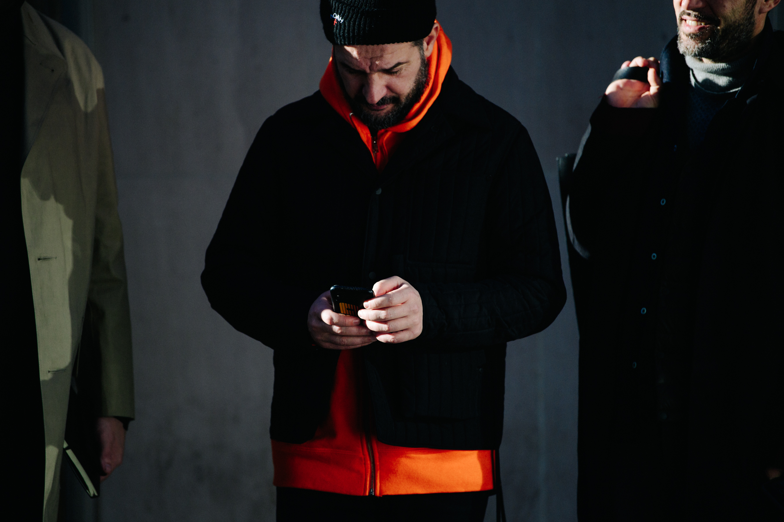 Man wearing Craig Green jacket