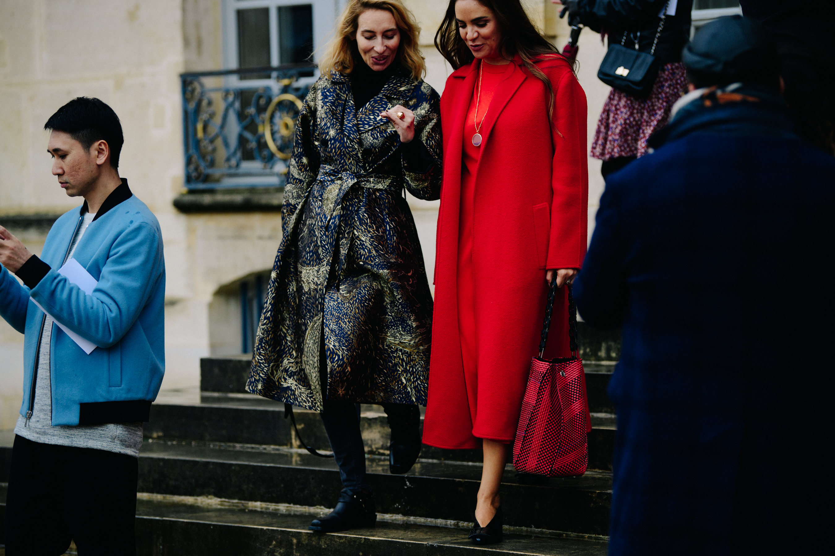Two women wearing Christian Dior