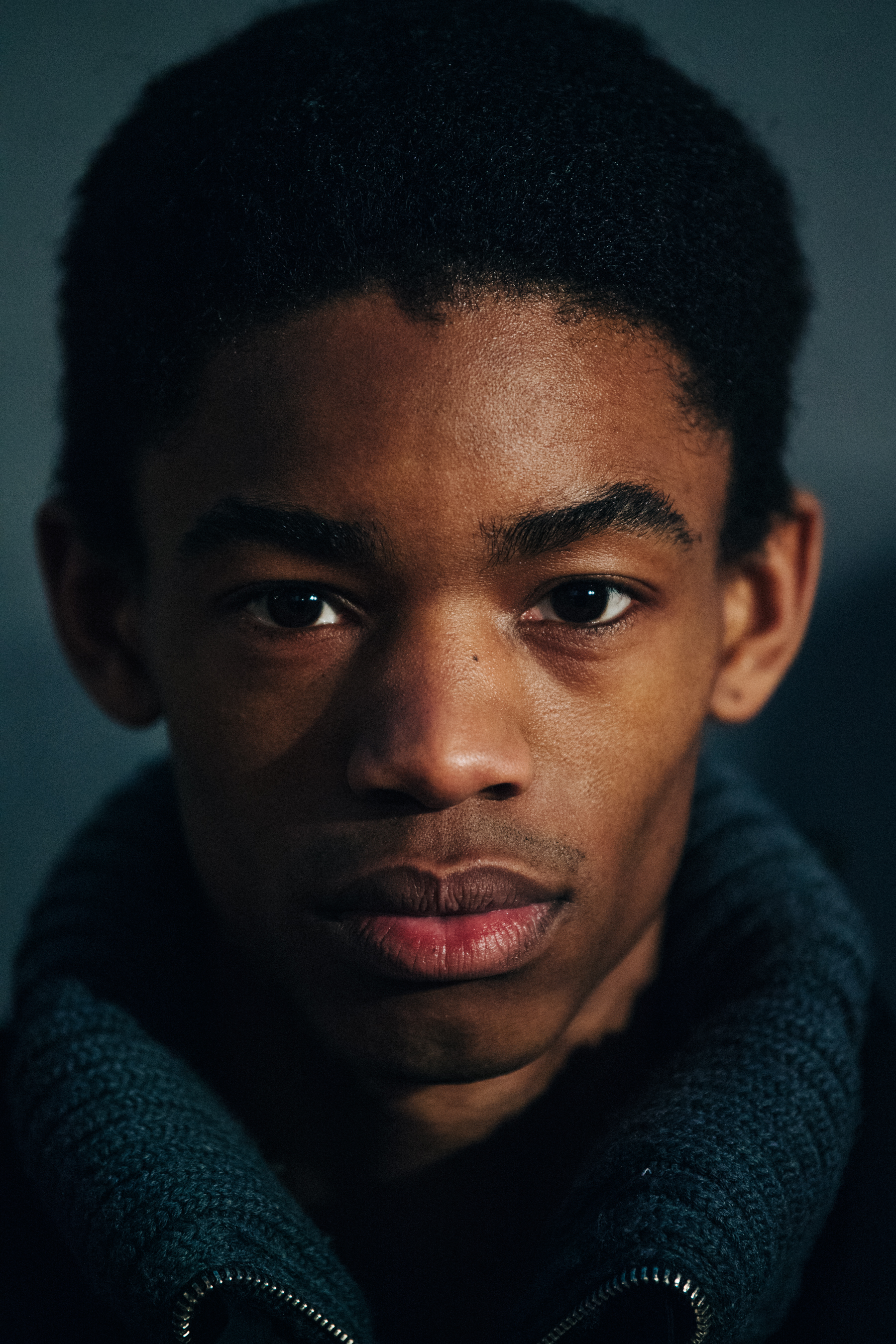 Portrait of Montell Martin backstage